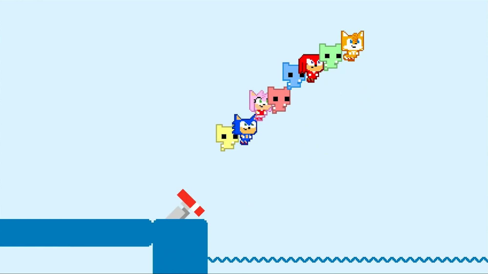 『SONIC PICO PARK』評価・感想・レビュー|初対面でも会話が捗る『ソニック』×『ピコパーク』_002