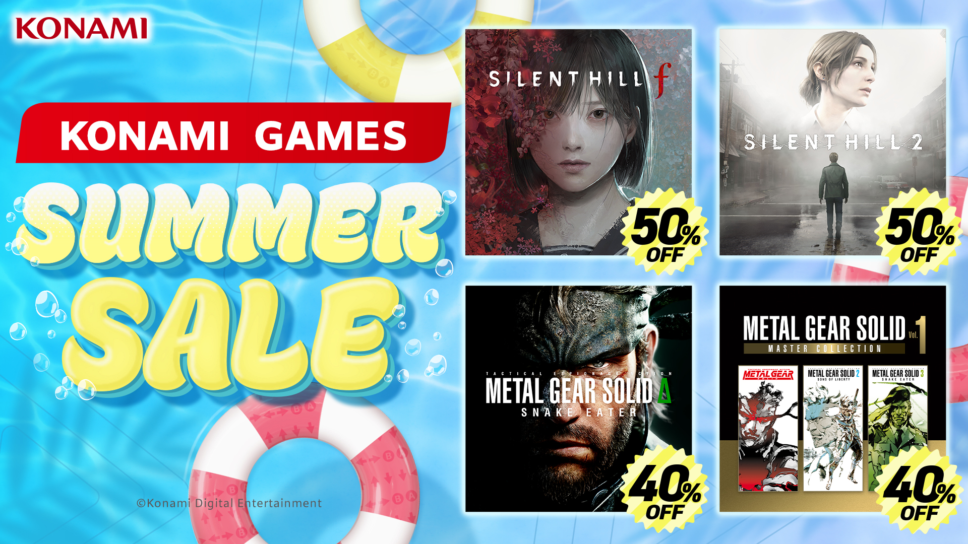 Steamにてコナミデジタルエンタテインメントのサマーセールが開催中。『サイレントヒル f』が50%オフなど_001