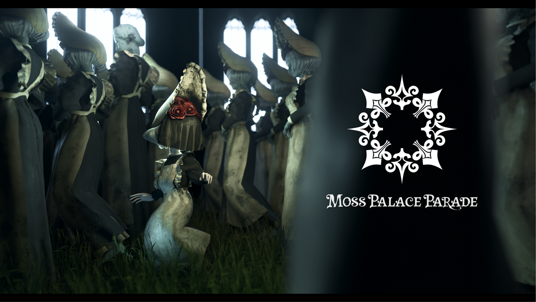 ゴシック建築×廃墟×SFの退廃的な風景が美しいゲーム『Moss Palace Parade』7月17日よりSteamで配信開始_004