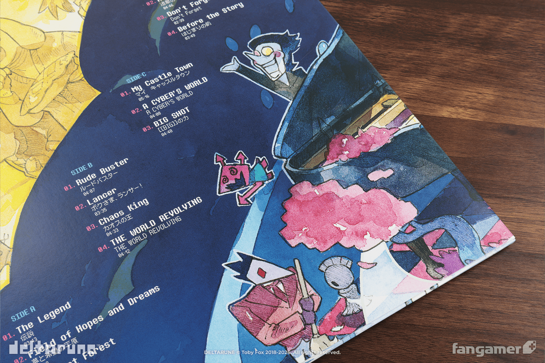 『DELTARUNE』“ウォータークーラー”のキーホルダーやレコードなど新グッズ3点が発売_017