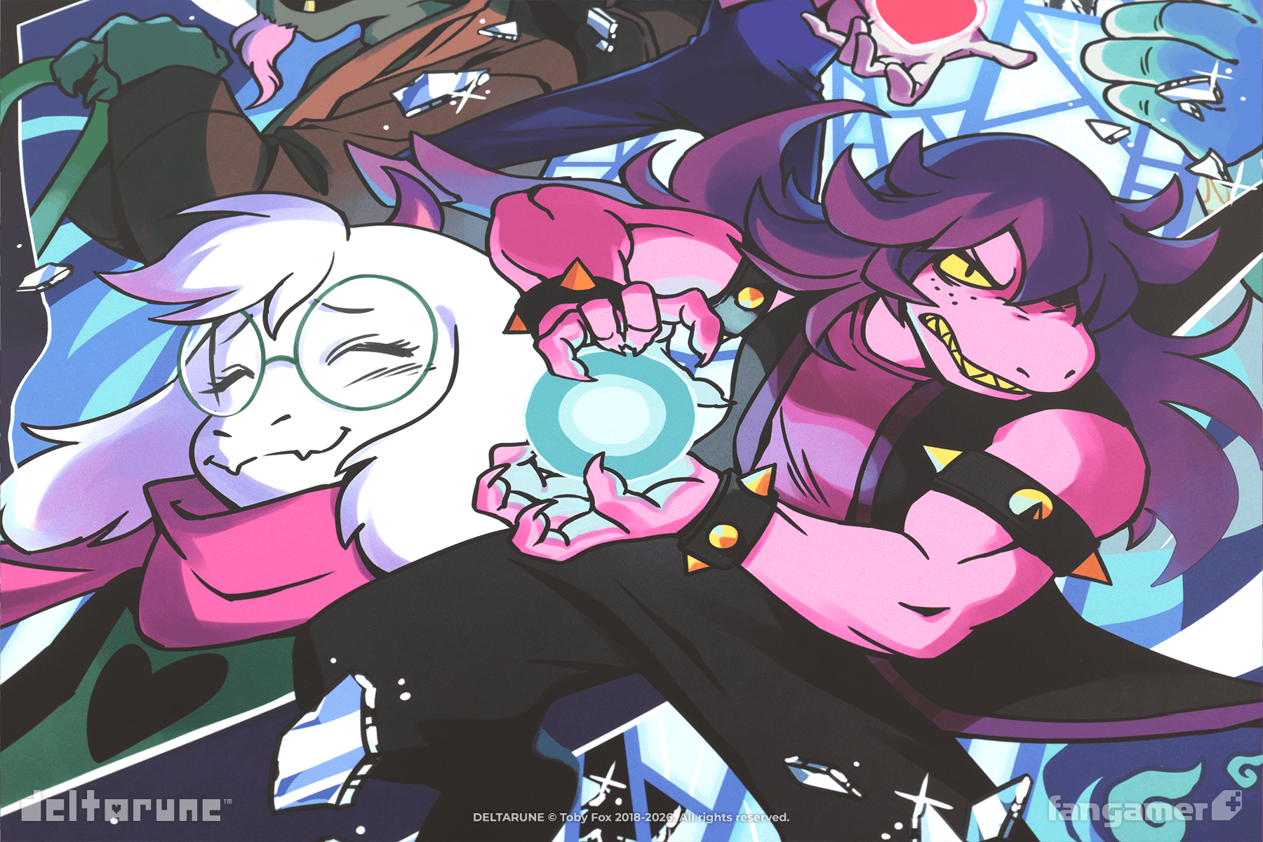 『DELTARUNE』“ウォータークーラー”のキーホルダーやレコードなど新グッズ3点が発売_010