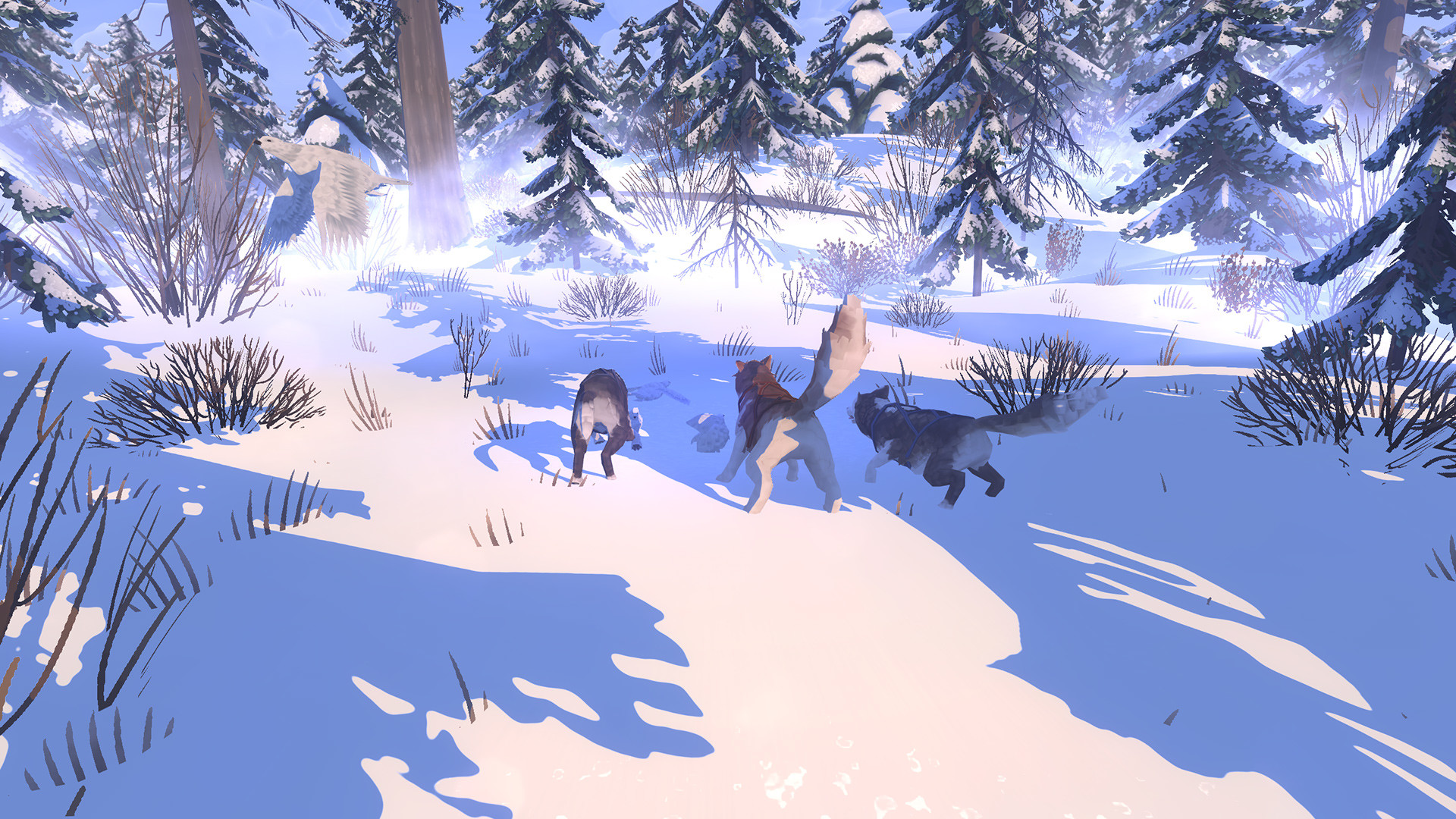 アラスカの雪原を5匹のそり犬達と駆け抜ける『The Red Lantern』がSteamにて無料配布中_007