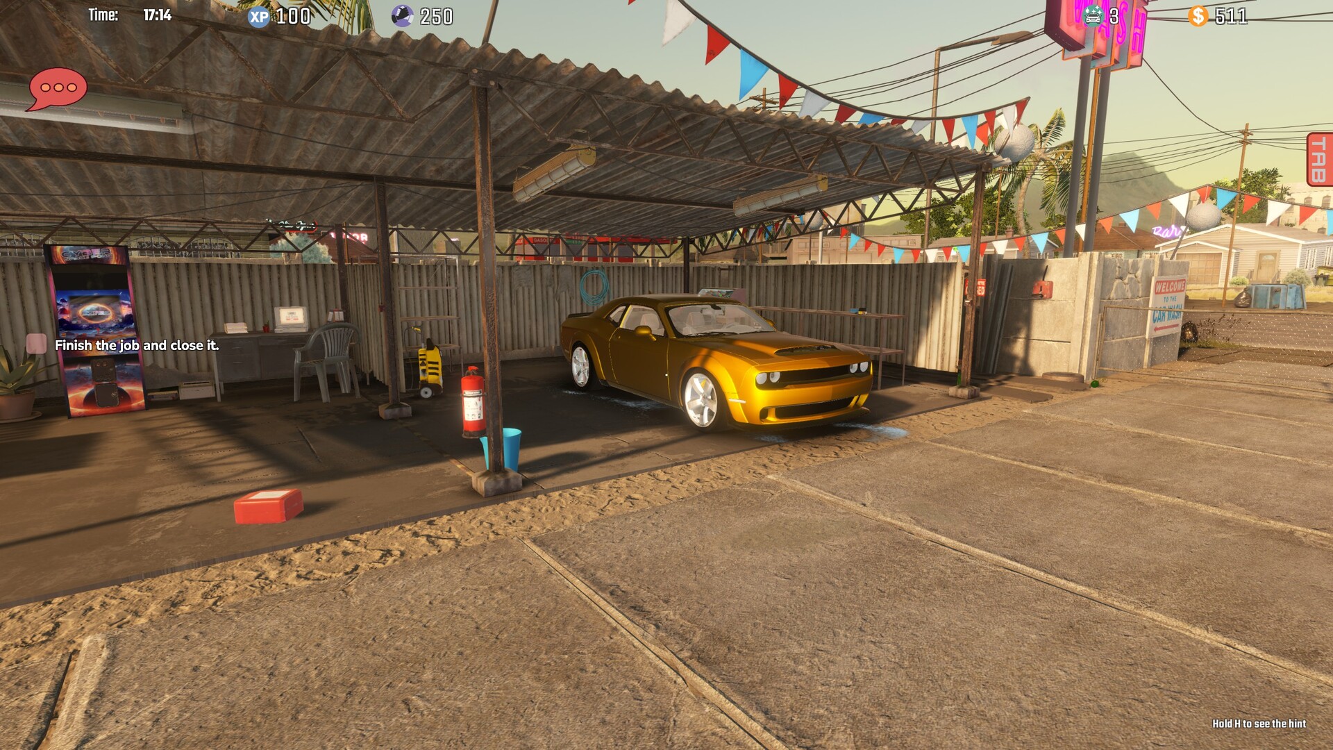 洗車シミュレーター『Car Wash Simulator』体験版がリリース。洗車とビジネス経営が融合_006