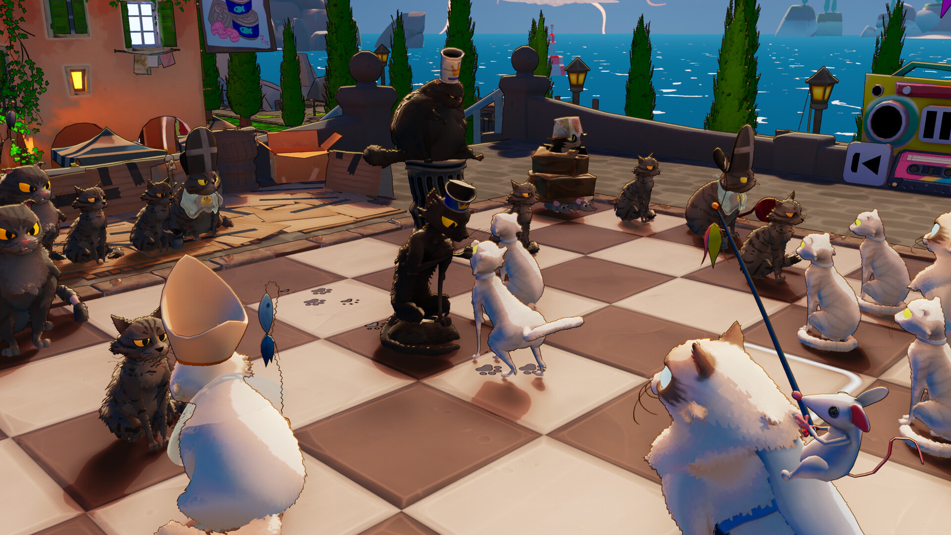 チェスを“ネコ”で指せるゲーム『Cat Chess』がかわいい_003