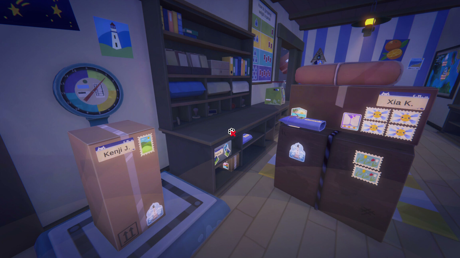 【最大4人マルチ】“ネコ”の郵便局員になって荷物を管理するゲーム『Cat Mail Co.』が面白そう_006