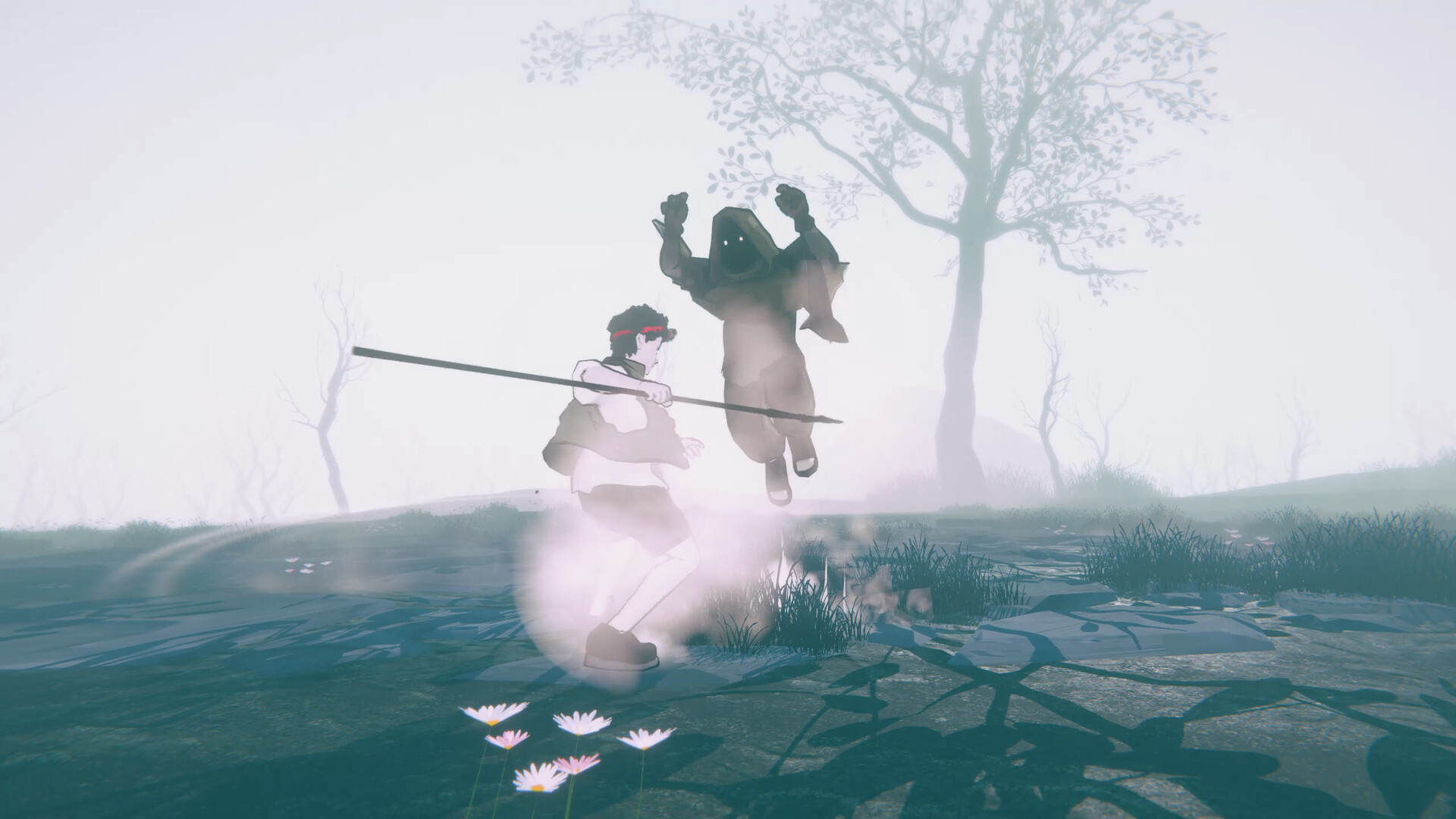 『BREKEKEKEX』体験版が配信中。ムキムキのカエルと戦うアニメ調のスタイリッシュアクションゲーム_003
