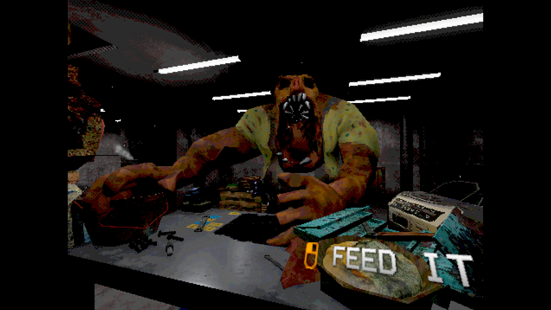 “腹ペコ”の怪物と一緒に暮らすホラーゲーム『FEED IT』が現在開発中_002
