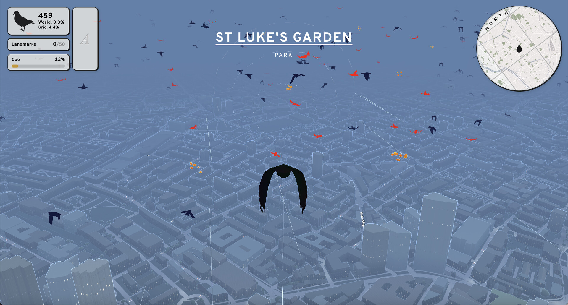 運命のハトを探す『Pigeon: A Love Story』体験版バージョン1が公開。日本語や最大8人でのマルチプレイに対応_002