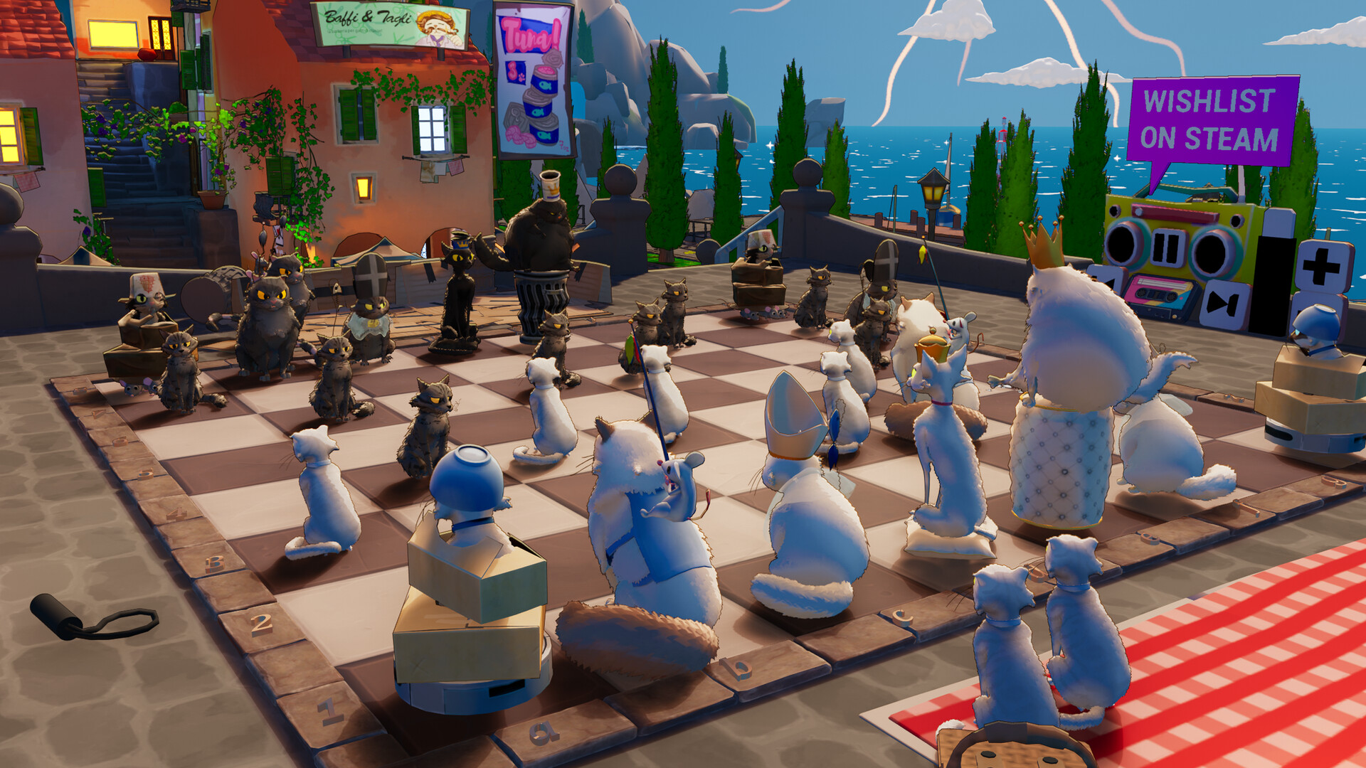 チェスを“ネコ”で指せるゲーム『Cat Chess』がかわいい_005