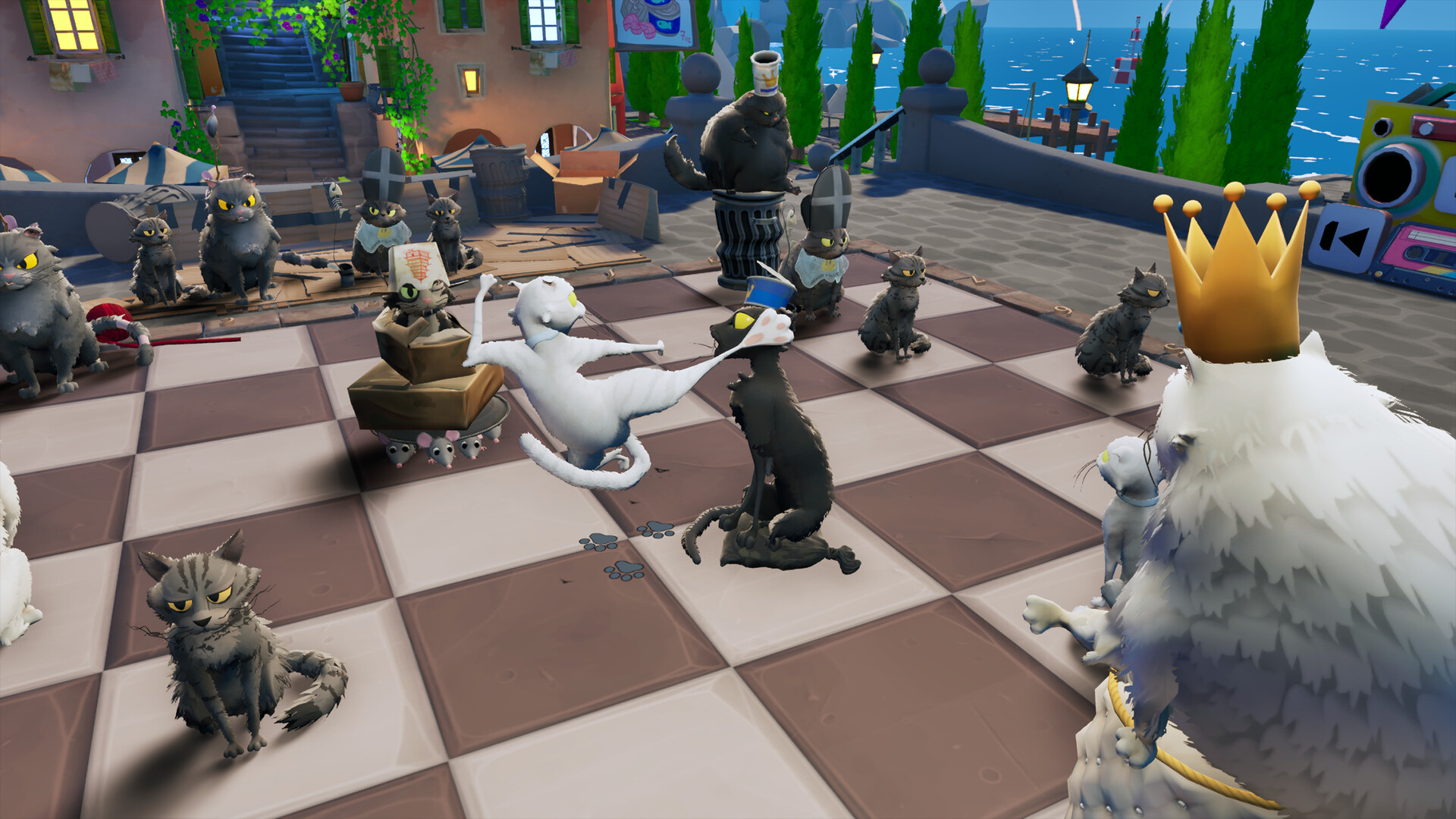 チェスを“ネコ”で指せるゲーム『Cat Chess』がかわいい_002