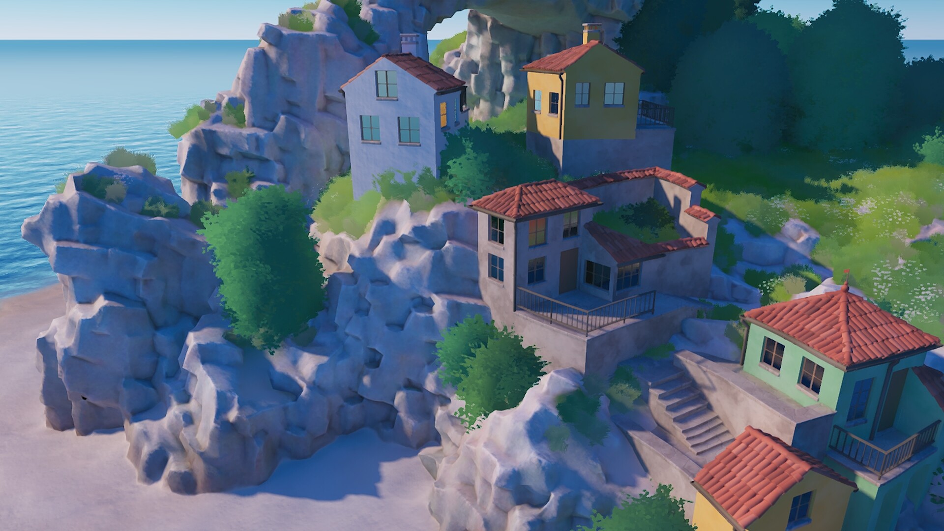 『Island Architect』開発中。小さな島に海辺の町を作り上げる建築シミュレーションゲーム
_002