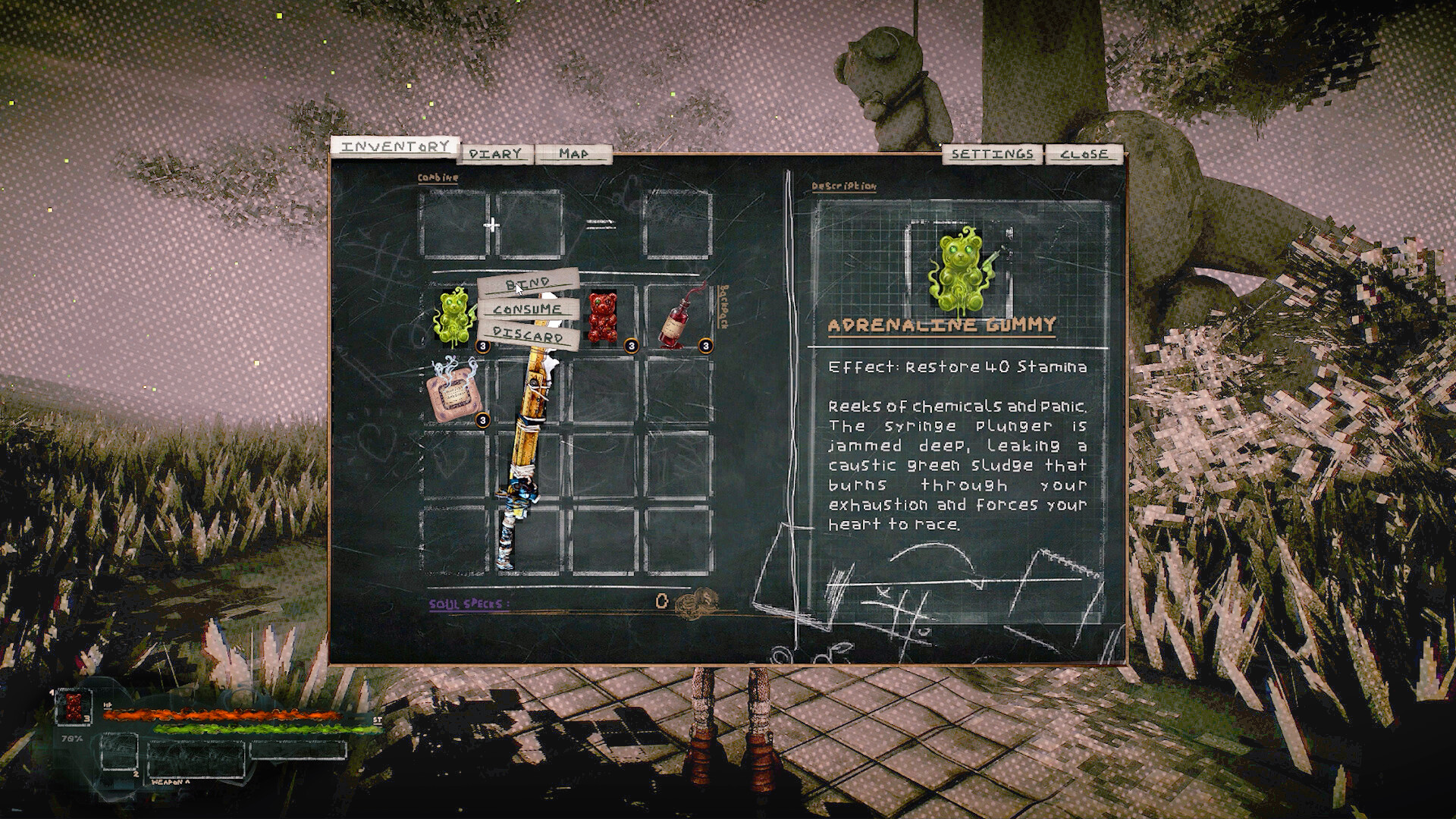 少女・ペネロペの悪夢の世界を冒険するソウルライクアクションアドベンチャー『Dithered』が7月23日に発売_004