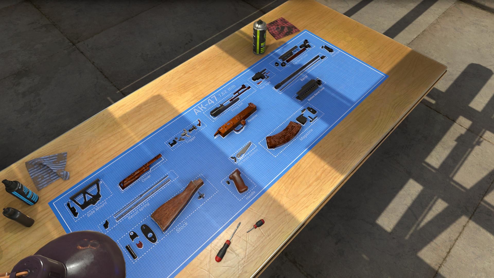 【半額】ガンスミスとして銃の修理や改造をするゲーム『鉄砲鍛冶シミュレーター』を1400円で購入できるセールがSteamで開催中_001