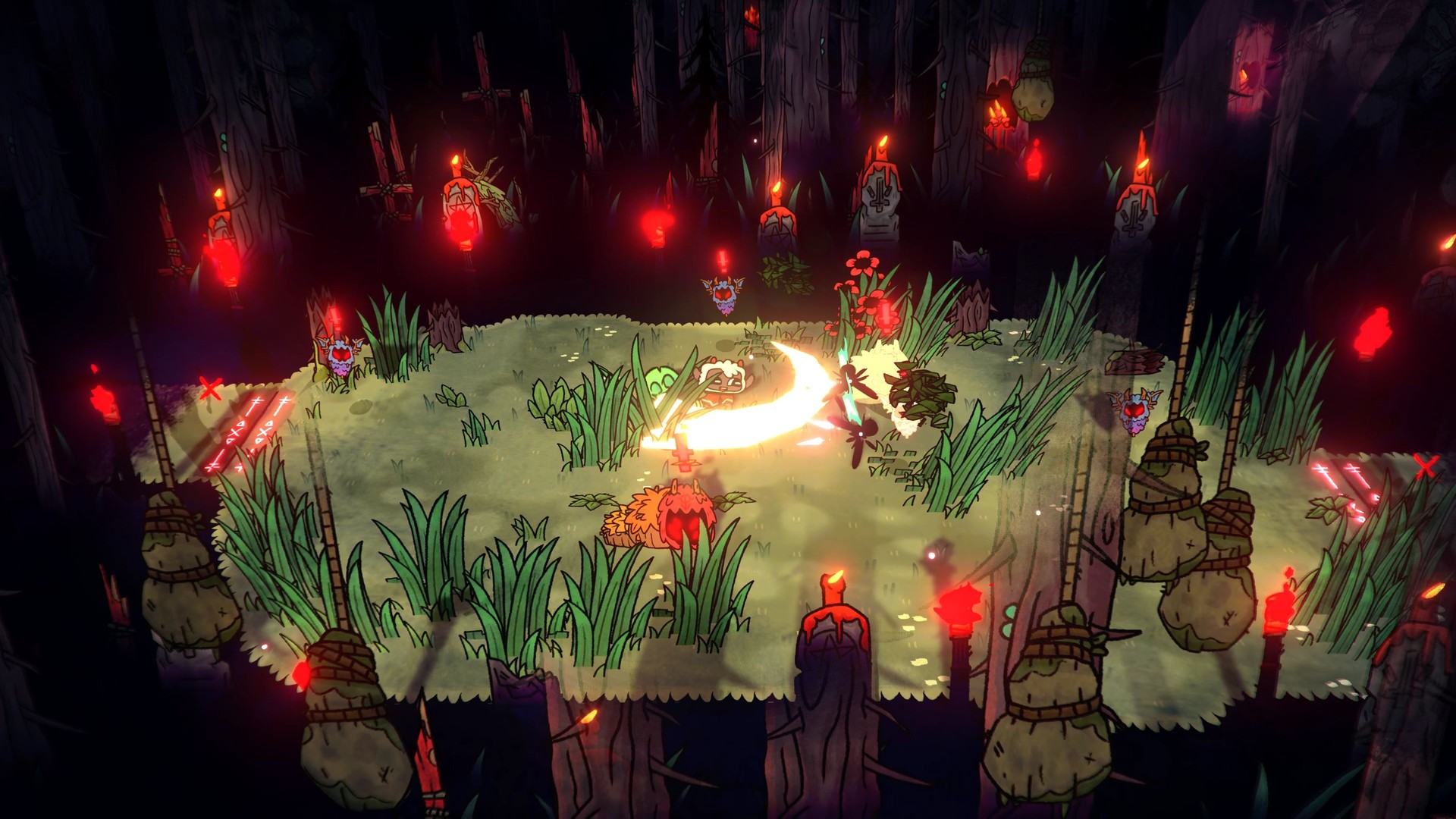 カルト教団運営アクションゲーム『Cult of the Lamb』Steam版が1285円で購入できるセールが開催中_004