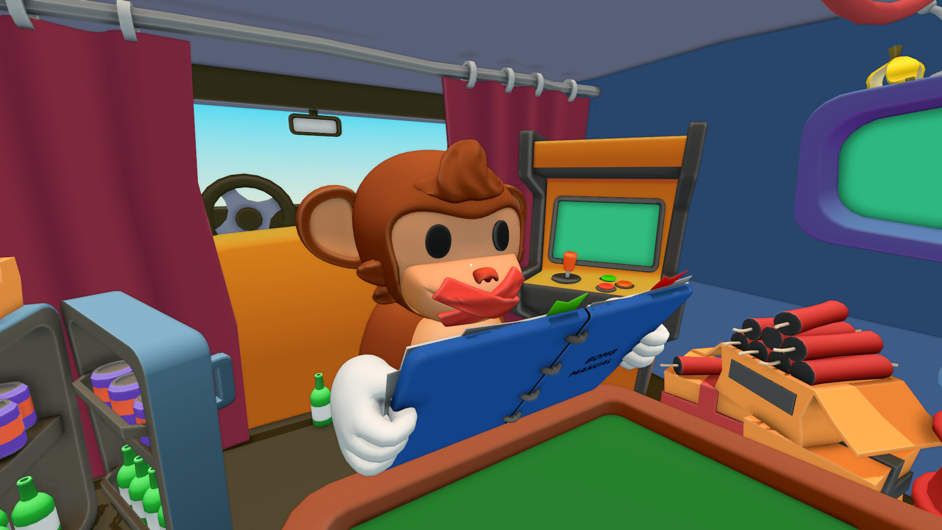 見えない・聞こえない・喋れないサル3匹で爆弾解除に挑む『BOMBANANA!』体験版がSteam同接「1万人」突破_002