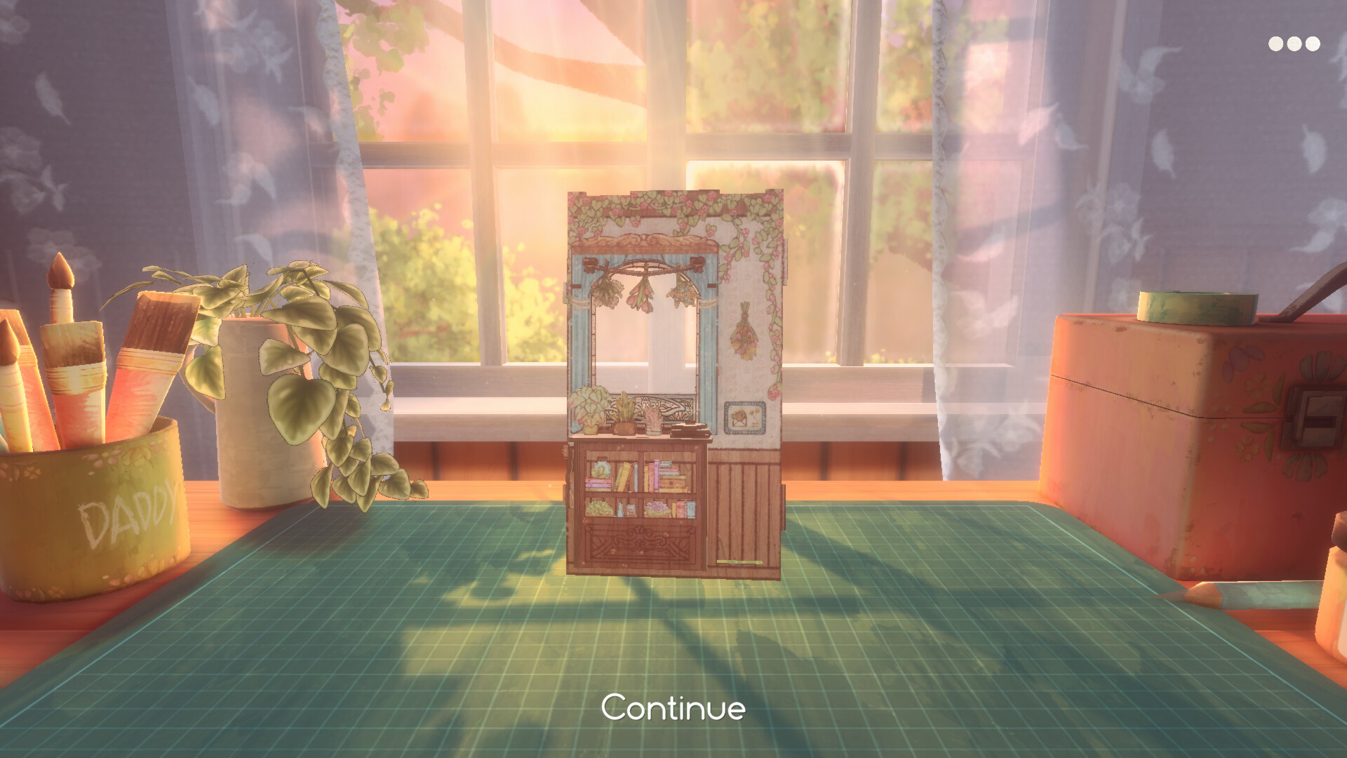 雰囲気の良いミニチュアジオラマを作るゲーム『Book Nook』体験版がSteamで配信中。パーツをひとつひとつ組み合わせていく、のんびりとしたパズル体験を楽しめる_003