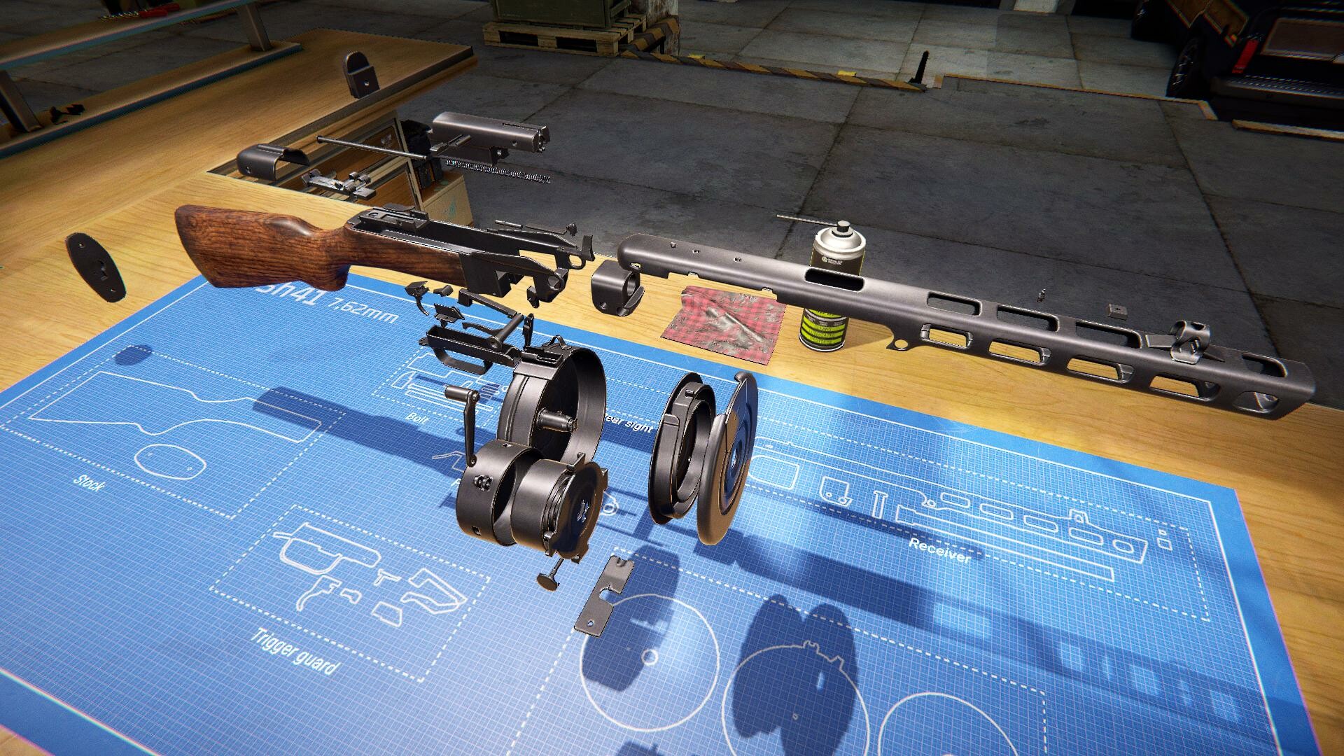 【半額】ガンスミスとして銃の修理や改造をするゲーム『鉄砲鍛冶シミュレーター』を1400円で購入できるセールがSteamで開催中_005