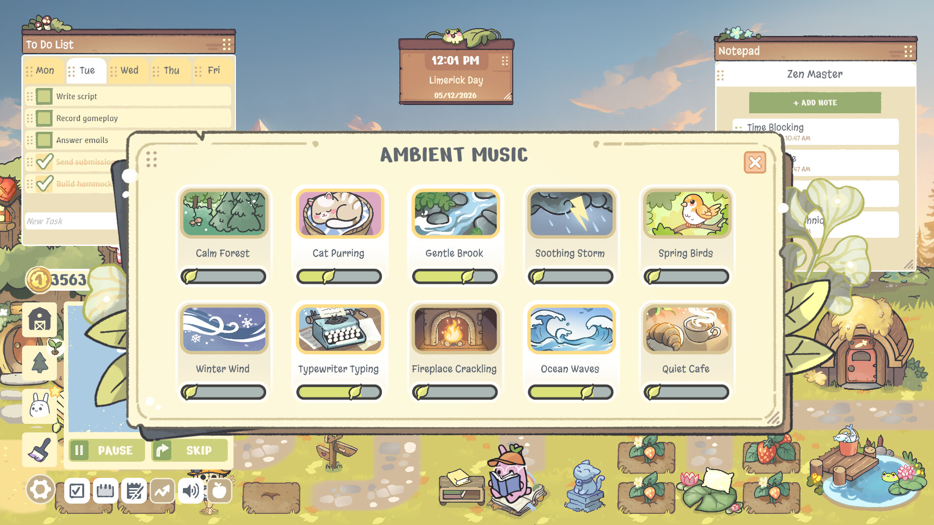 デスクトップ放置型農業ゲーム『Focus Grove』Steamにてリリース_002