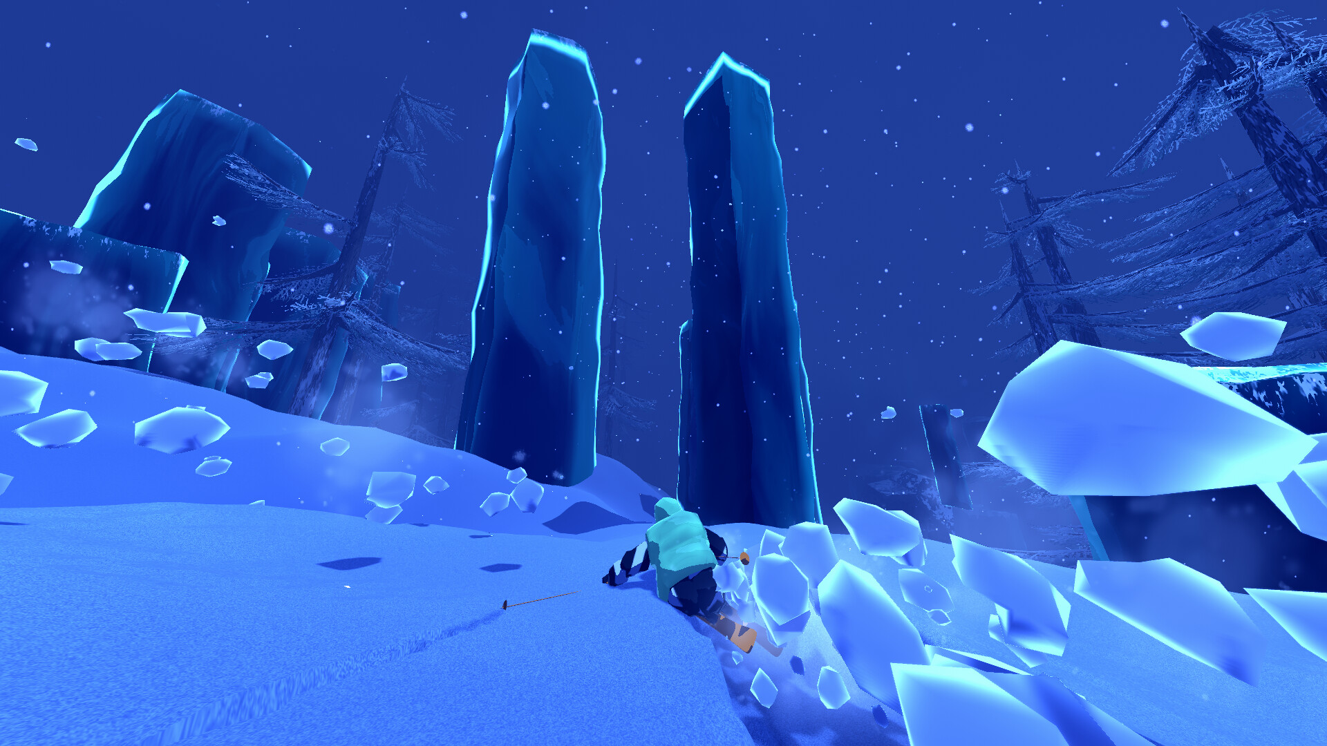 『SNØ: Ultimate Freeriding』が50%オフセール。無限に続く雪山でスキーを楽しめるゲーム_005