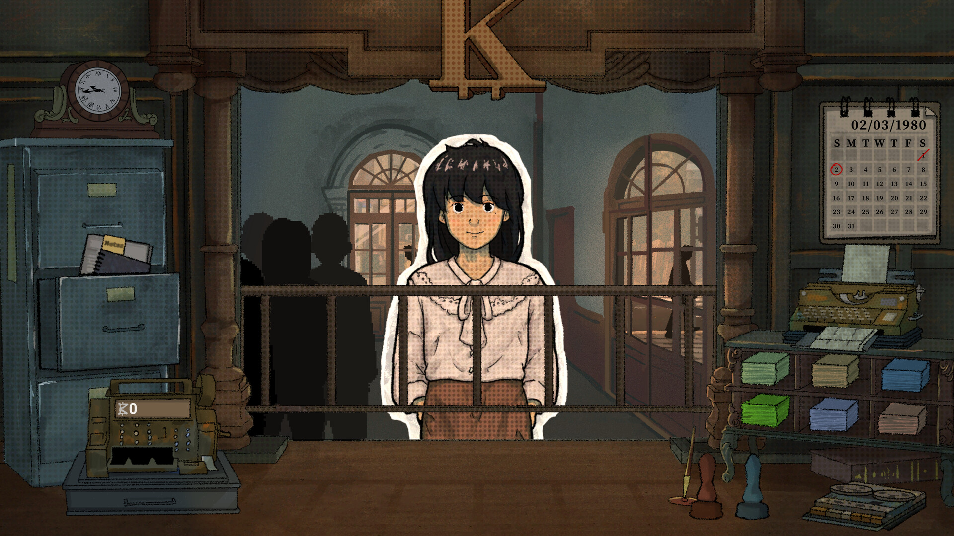 闇だらけの国で銀行窓口になるゲーム『囚われた者の窓口』が面白そう。監視社会のなか、家族を養うために不正を暴く_002