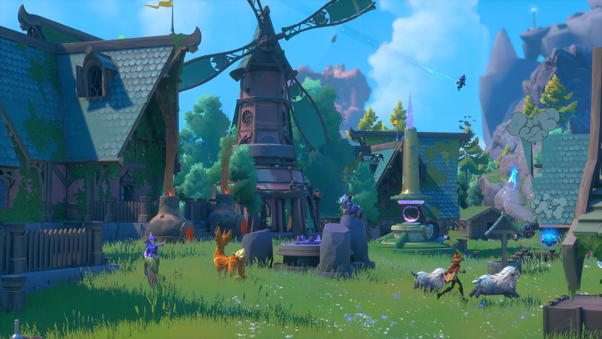 【最大4人マルチ】“魔法”で採掘や建築ができるゲーム『ウィッチスパイア』早期アクセス版が6月10日より配信開始_002