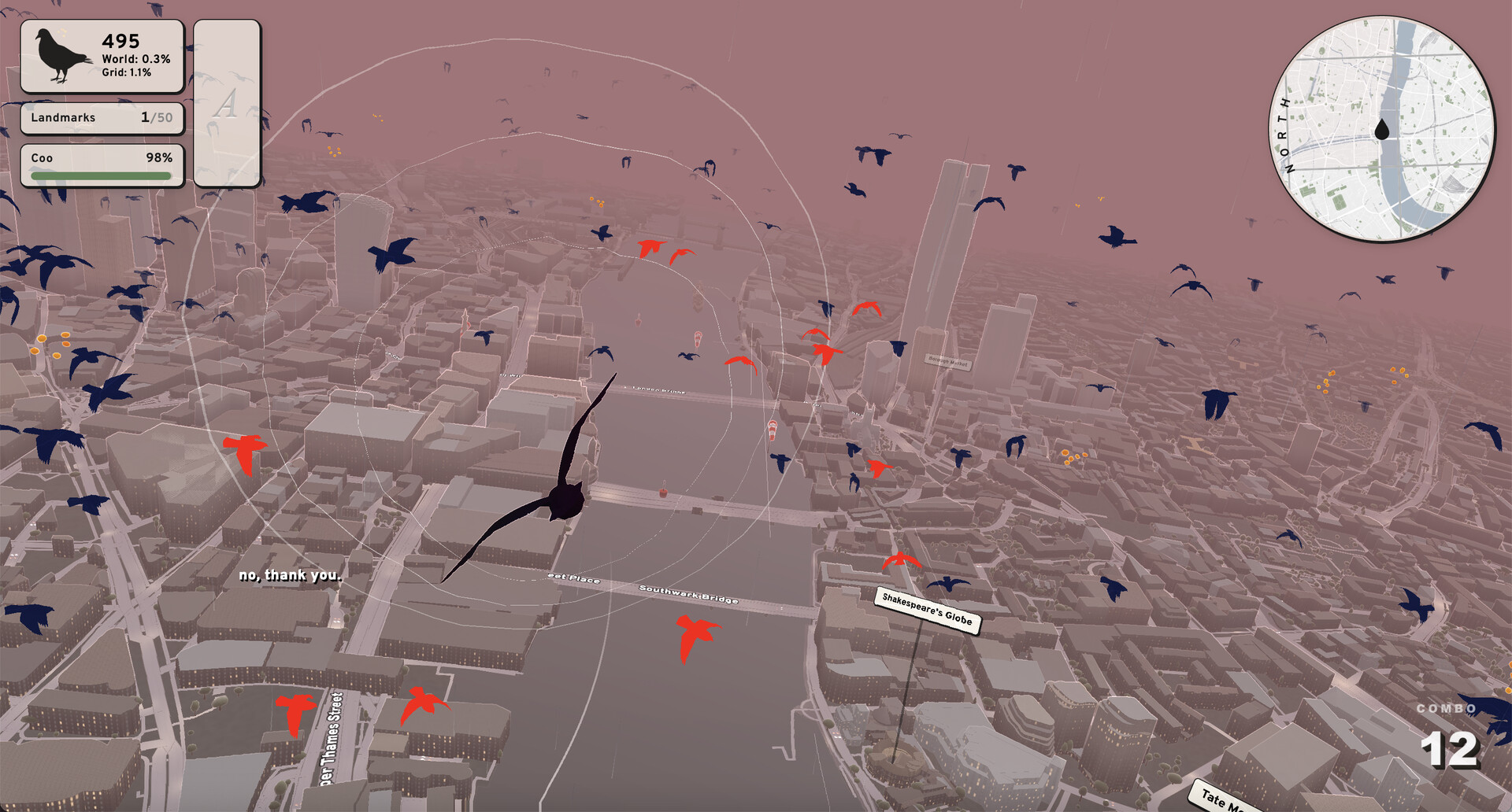 運命のハトを探す『Pigeon: A Love Story』体験版バージョン1が公開。日本語や最大8人でのマルチプレイに対応_003