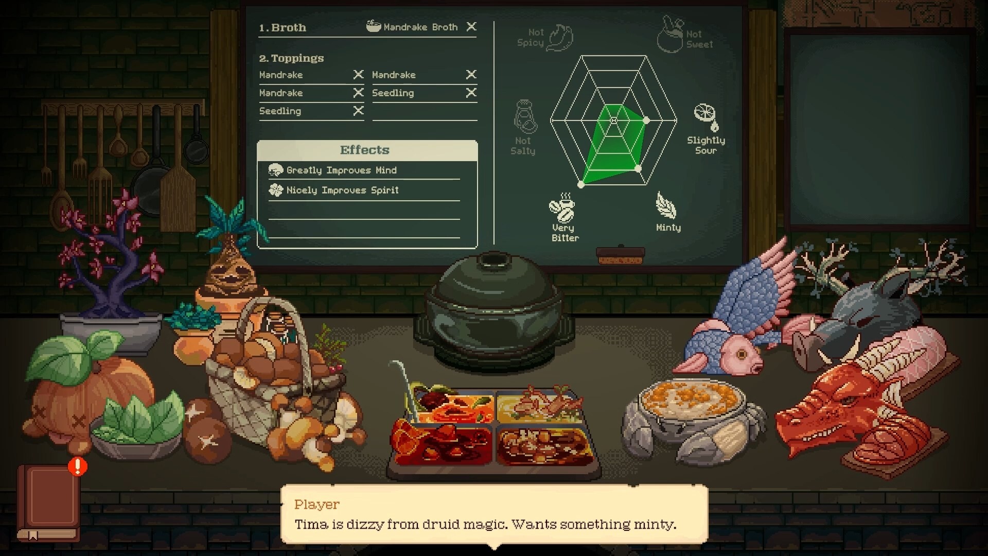 『Dungeon Hotpot』体験版が配信中。ダンジョンで冒険者たちにモンスターの鍋料理を振舞うゲーム_001