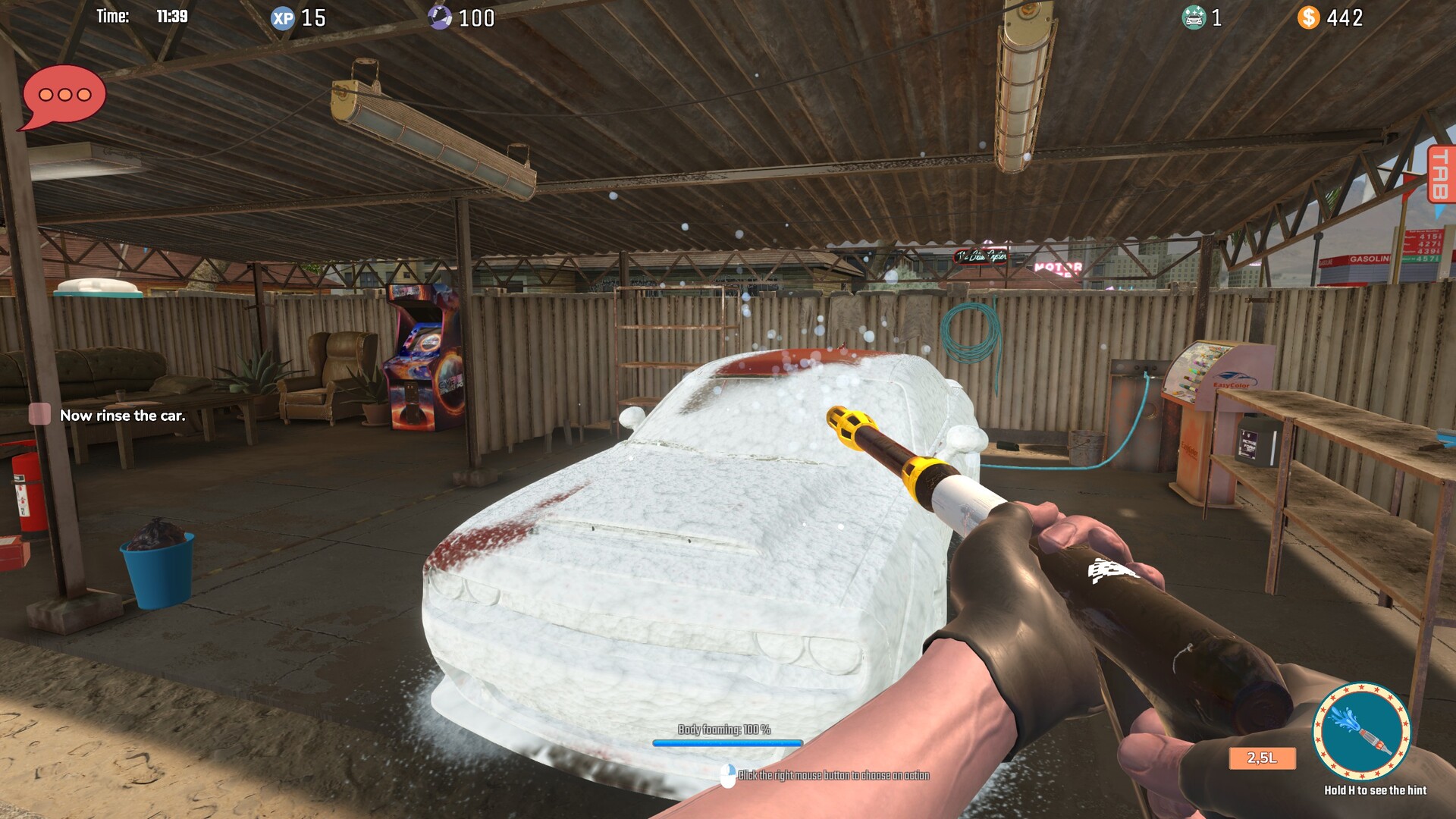 洗車シミュレーター『Car Wash Simulator』体験版がリリース。洗車とビジネス経営が融合_001