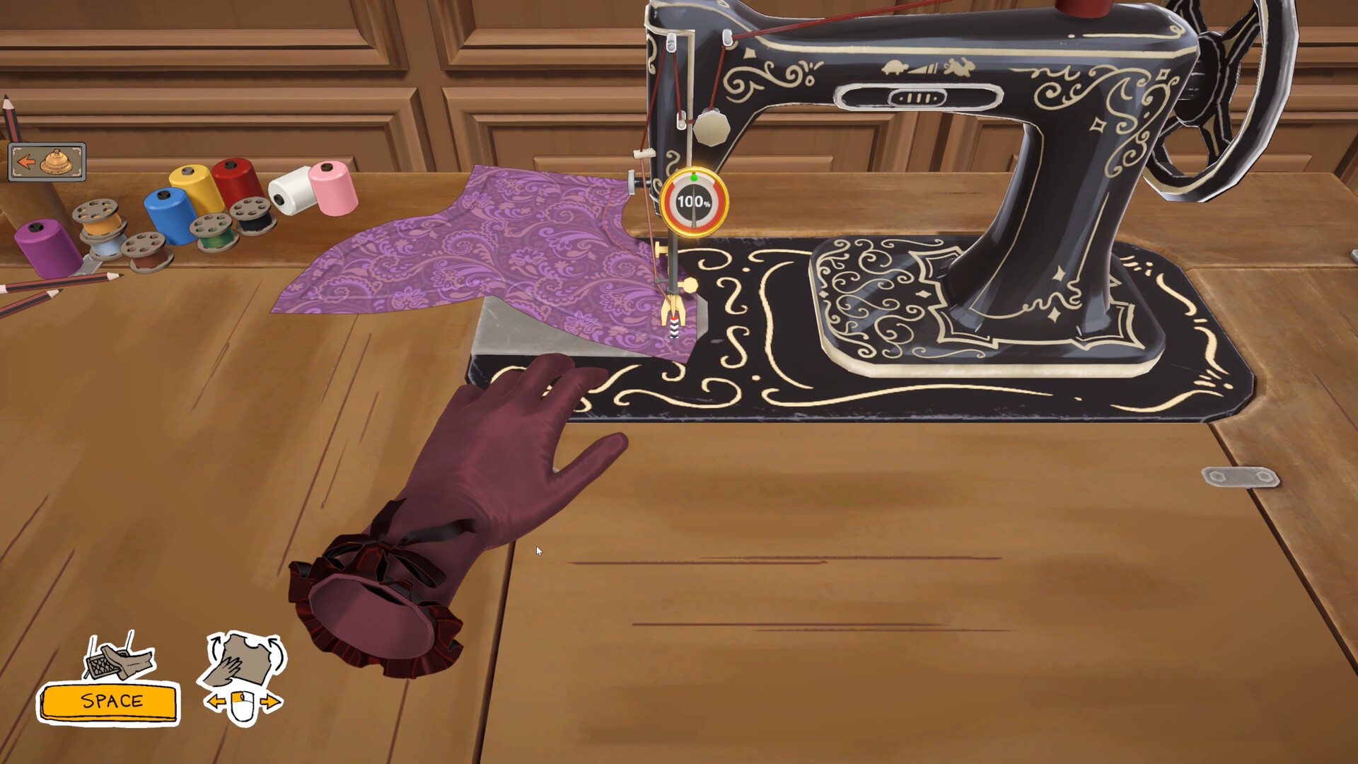 仕立て屋としてお洒落な衣装づくりが楽しめるゲーム『Dressmaker』2026年9月に発売へ_004