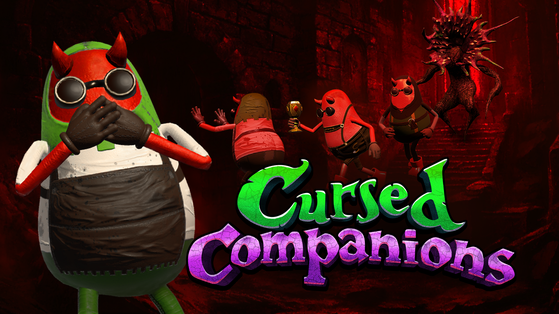 “禁句”を口にするとダメージを受ける協力型ホラーゲーム『Cursed Companions』正式版が7月9日にリリース_011