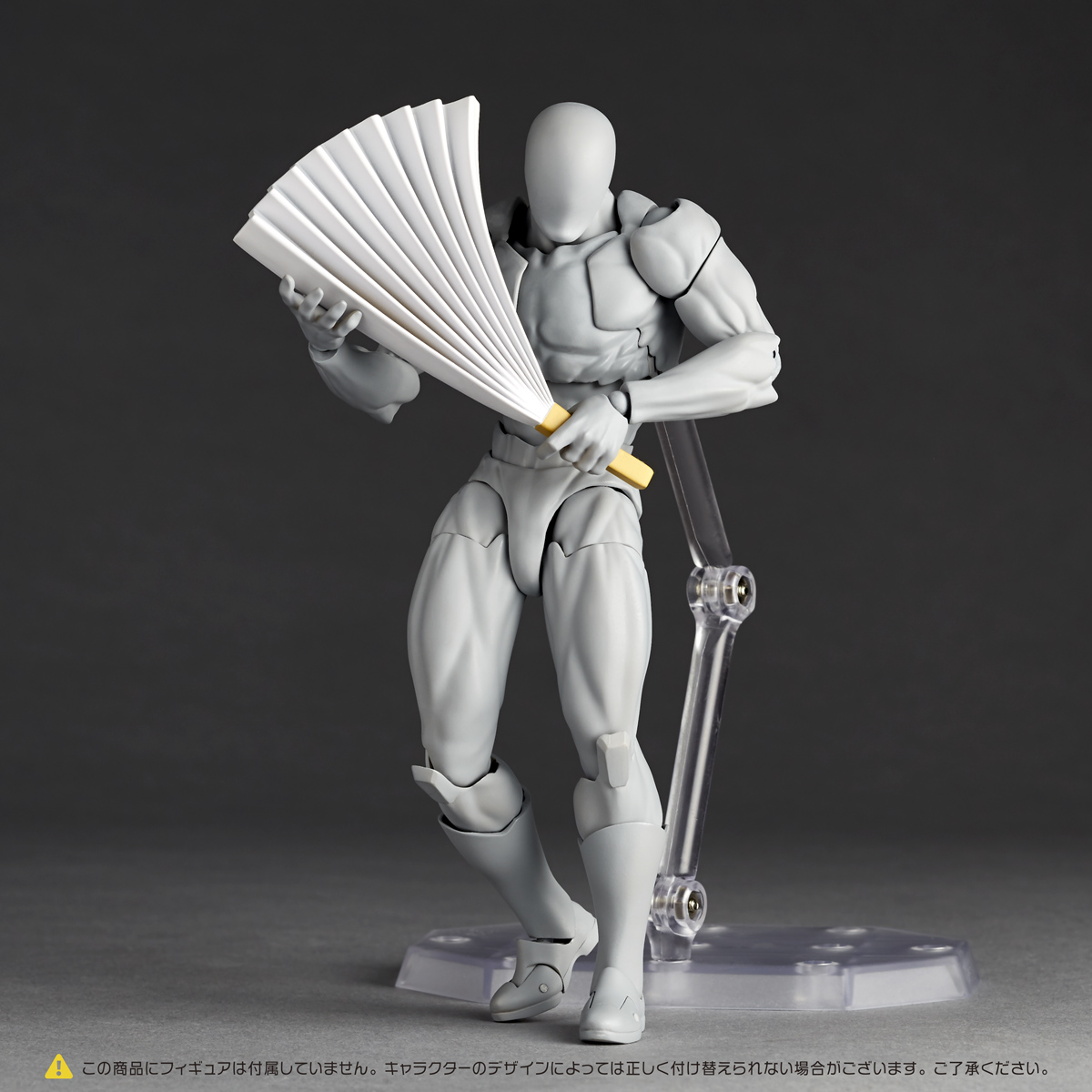 リボルテックシリーズのキャラクターたちに持たせられる武器拡張パック第2弾が再登場。ハリセンやヌンチャクなどのアイテムが付属_002