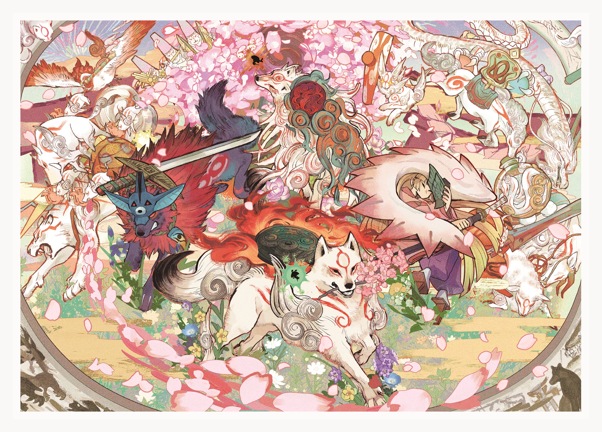 「カプくじオンライン」にて、『大神』シリーズのオリジナルグッズを販売_001