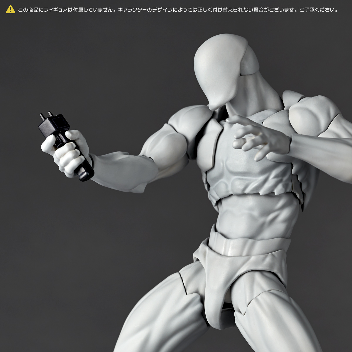 リボルテックシリーズのキャラクターたちに持たせられる武器拡張パック第2弾が再登場。ハリセンやヌンチャクなどのアイテムが付属_008