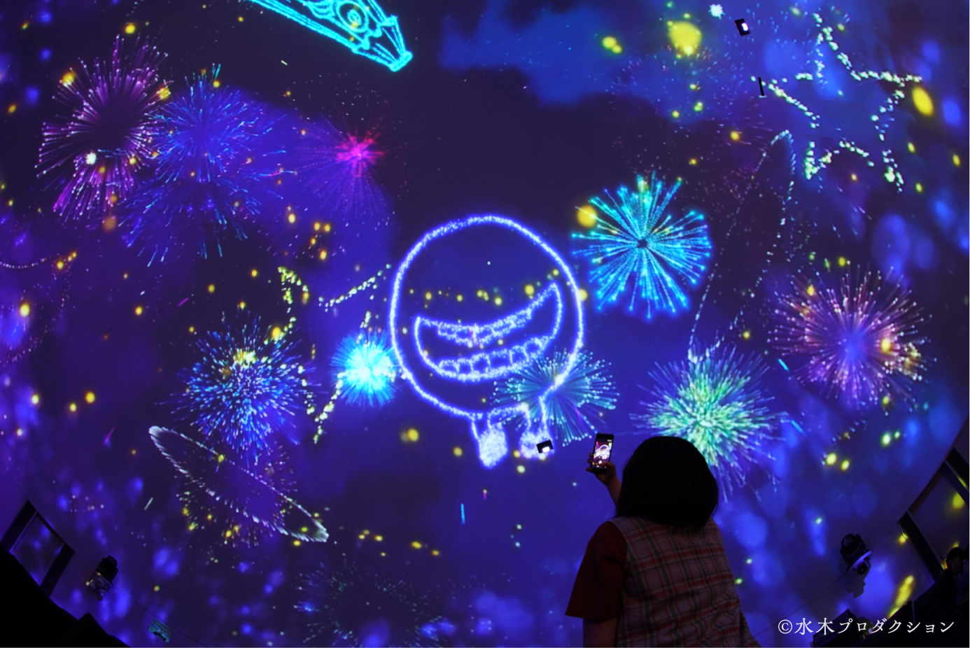 水木しげるの妖怪たちとプラネタリウムのコラボイベント「水木しげるの妖怪夏祭り~88のあやしい星座たち~」開催決定_001