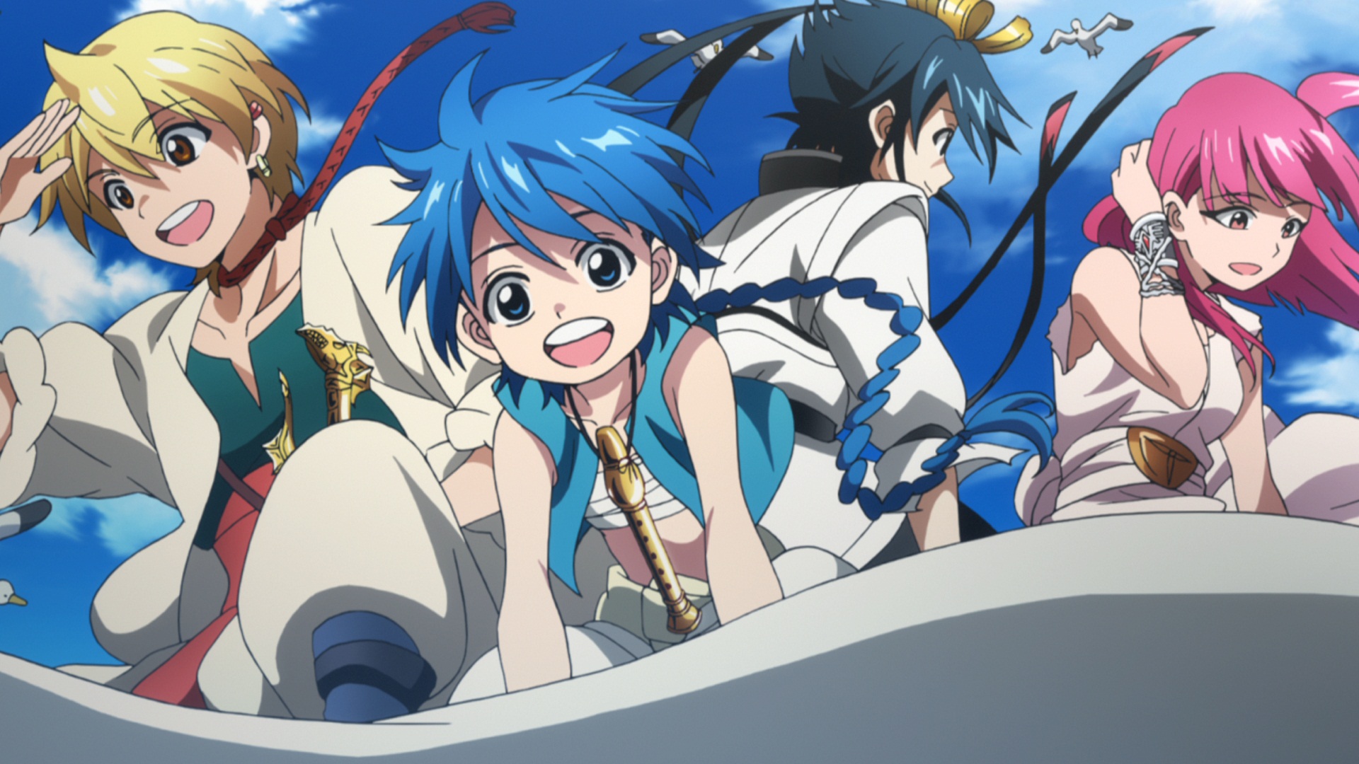 TVアニメ『マギ』シリーズの無料一挙放送がABEMAにて開催決定。第1期・第2期にくわえ、「シンドバッドの冒険」も_005