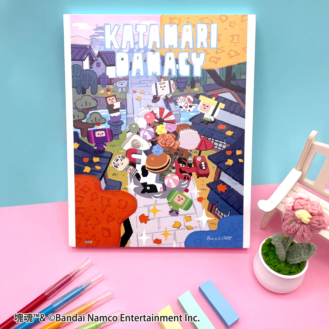 『塊魂』傘の取っ手につけられる「アクリルマーカーチャーム」がかわいい!新規グッズが7月23日から京都で発売_004