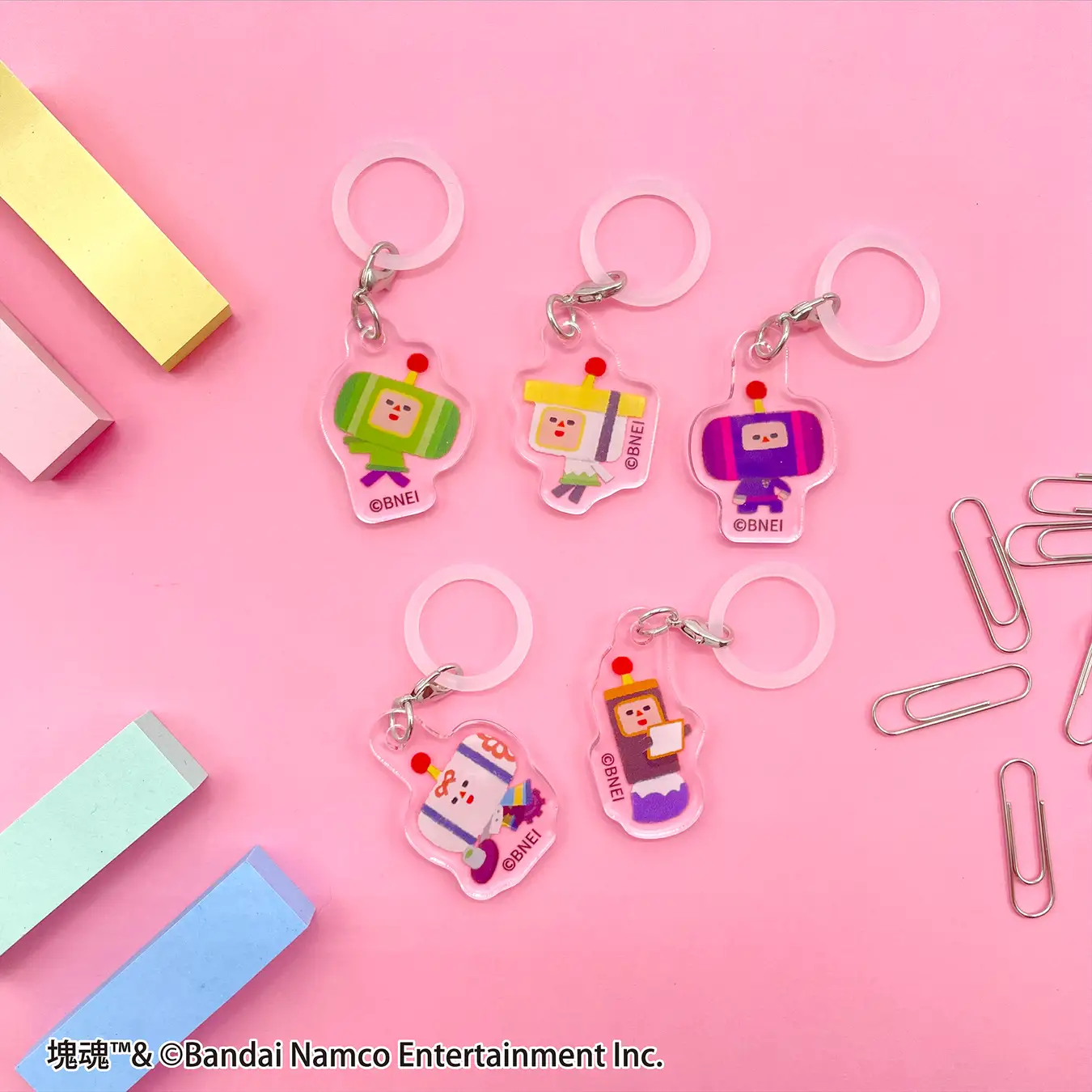 『塊魂』傘の取っ手につけられる「アクリルマーカーチャーム」がかわいい!新規グッズが7月23日から京都で発売_011