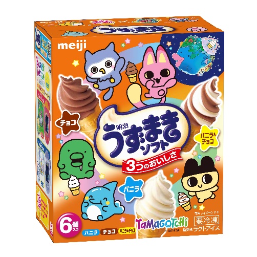 『たまごっち』がデザインされた「明治うずまきソフト」コラボパッケージが7月上旬より順次発売
_005