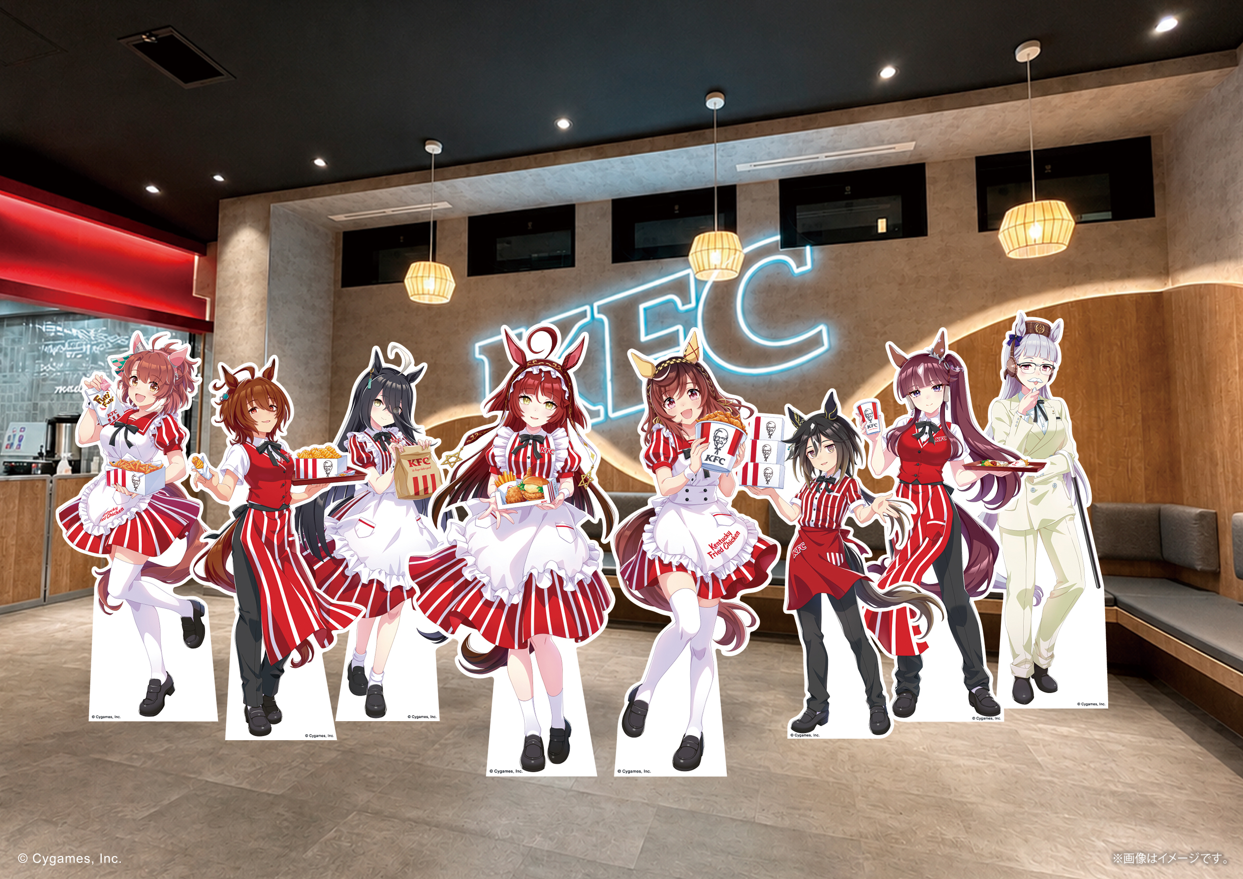 『ウマ娘』のKFCコラボ詳細が発表。ゴルシ専用衣装や限定セットが登場_019