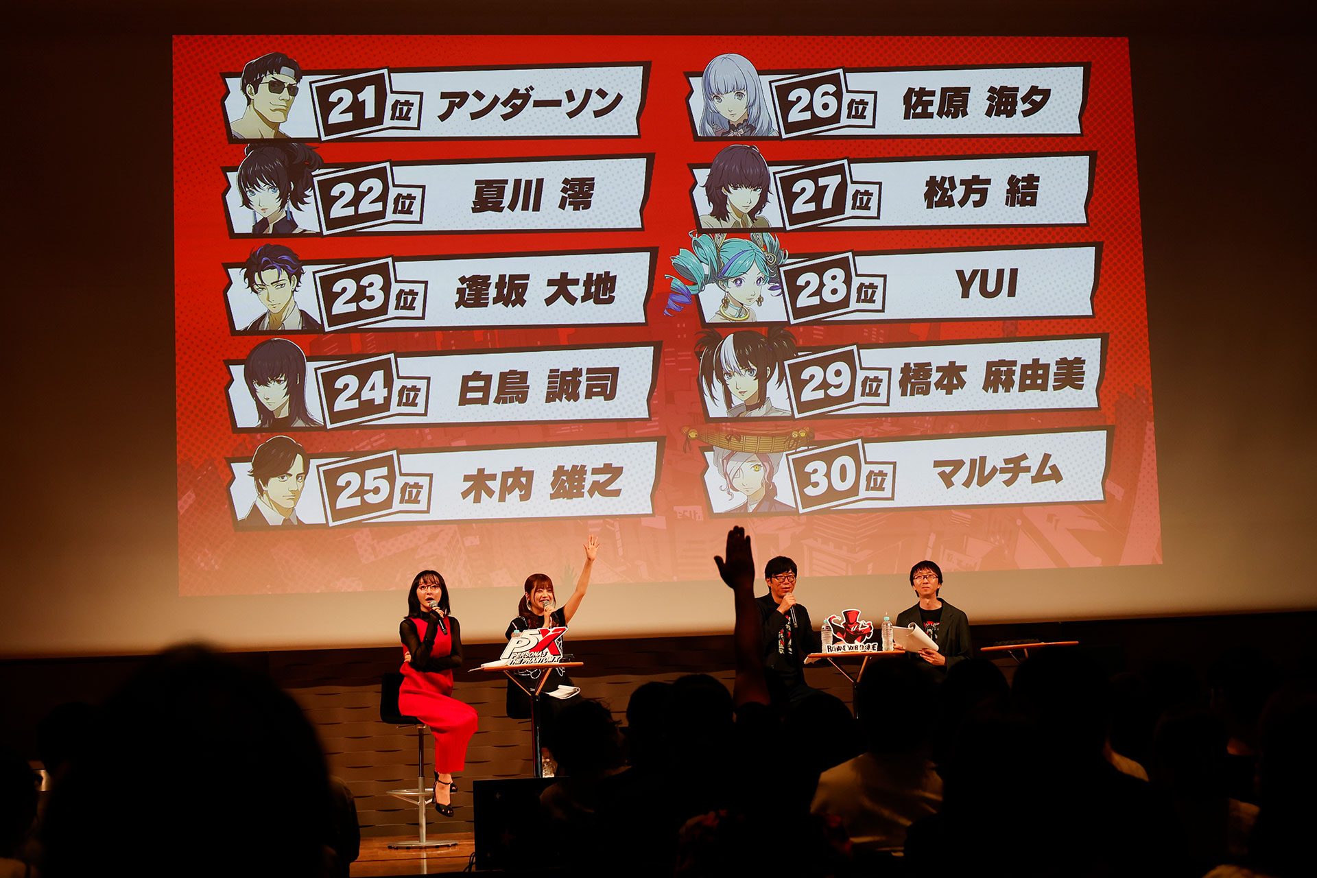 『P5X』1周年記念ファンミレポ：人気投票の第1位は「北里基良」！1〜63位を一挙発表_021