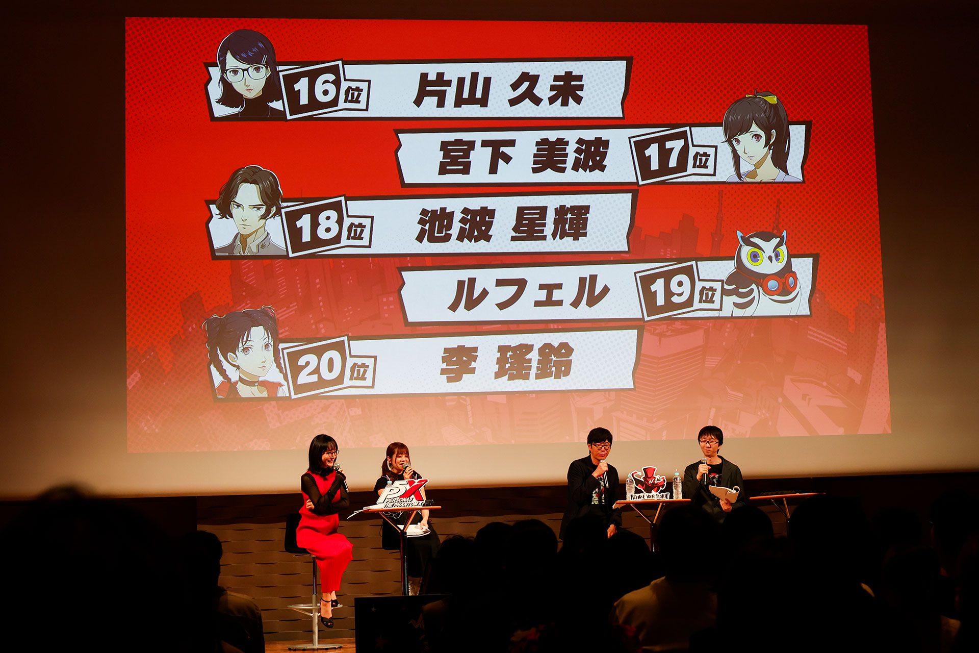 『P5X』1周年記念ファンミレポ：人気投票の第1位は「北里基良」！1〜63位を一挙発表_022