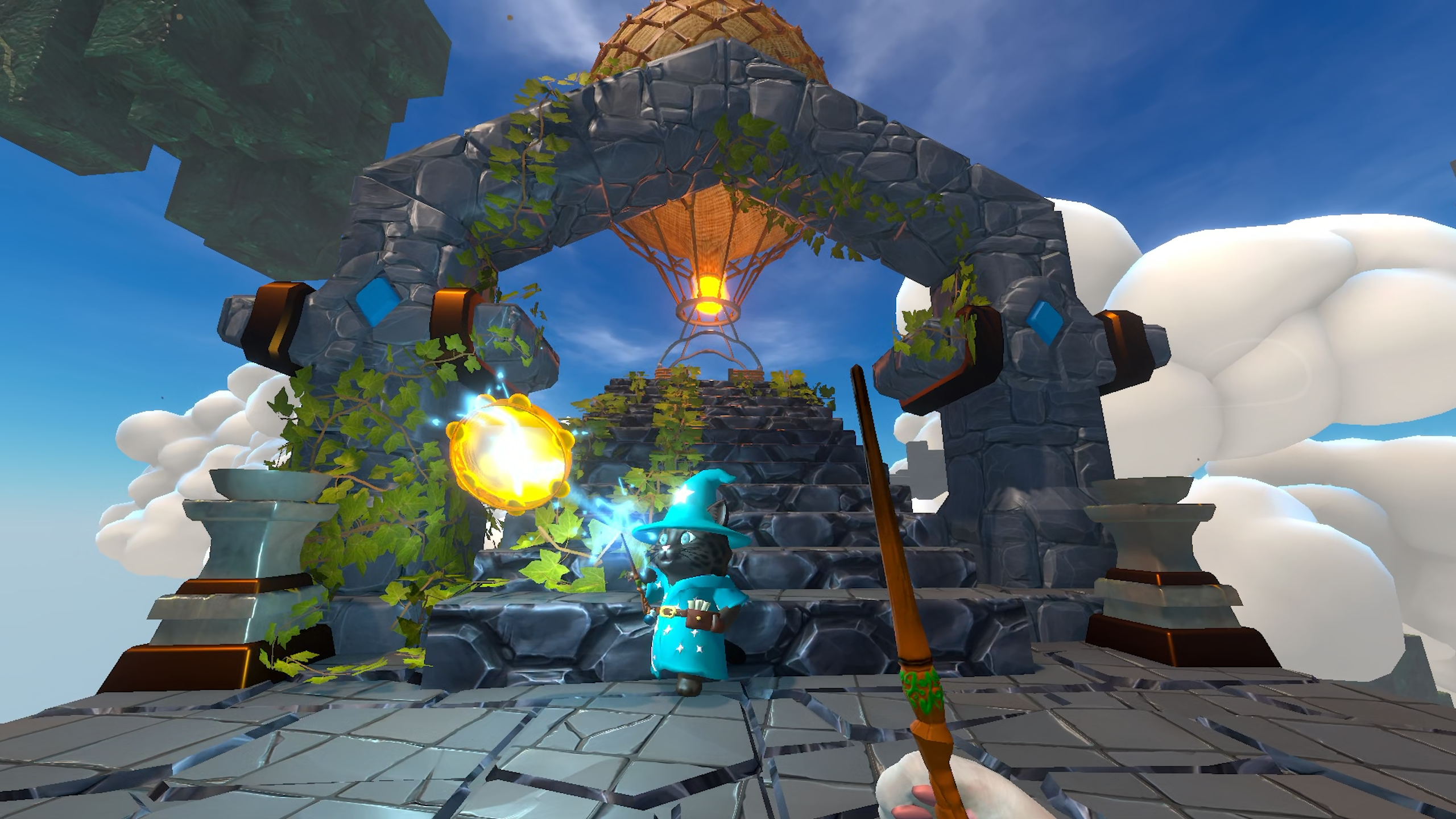『ねこねこマジック』本日発売。魔法使いの「ネコ」となり、マイクに向かって呪文を叫ぶゲーム_006