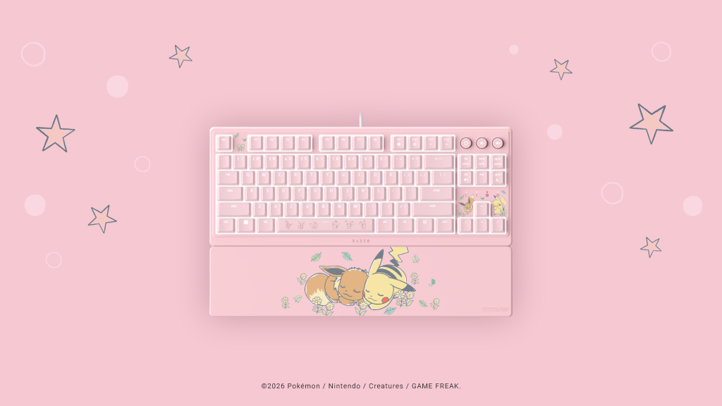 「ピカチュウ&イーブイ」デザインのキーボードやマウスが登場。『ポケモン』とRazerのコラボ製品が海外向けに発売_002