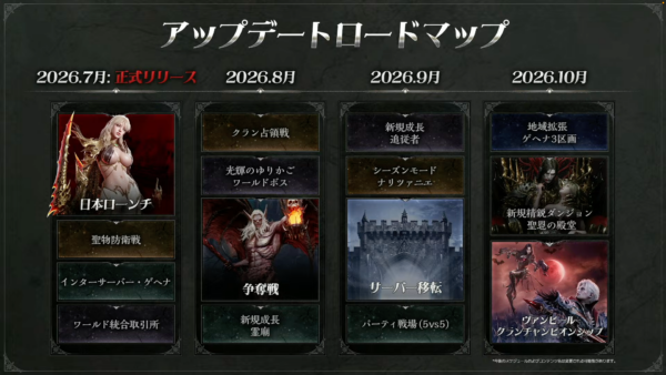 吸血鬼MMORPG『ヴァンピール』、7月22日の正式サービス開始後に“最大1100回分”の召喚券を配布へ_001