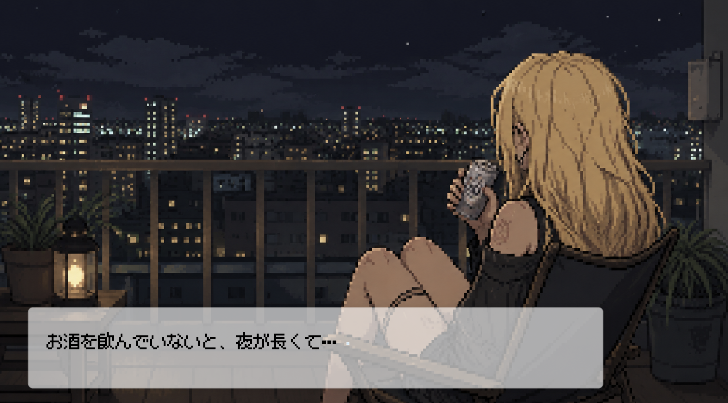 「カスのコーヒートーク」で話題となったゲーム『Living on Plain Pasta』のSteamストアページが公開_007