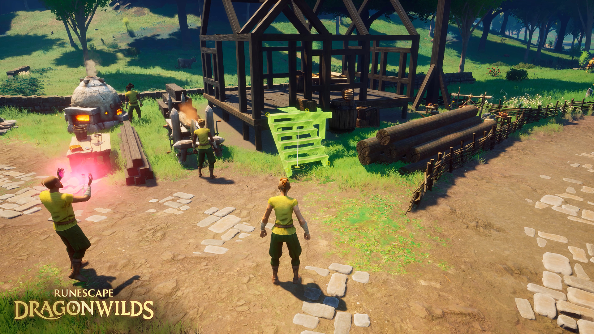 ファンタジー世界のオープンワールドサバイバルクラフトゲーム『ルーンスケープ：ドラゴンワイルズ』最新アップデート配信
_003