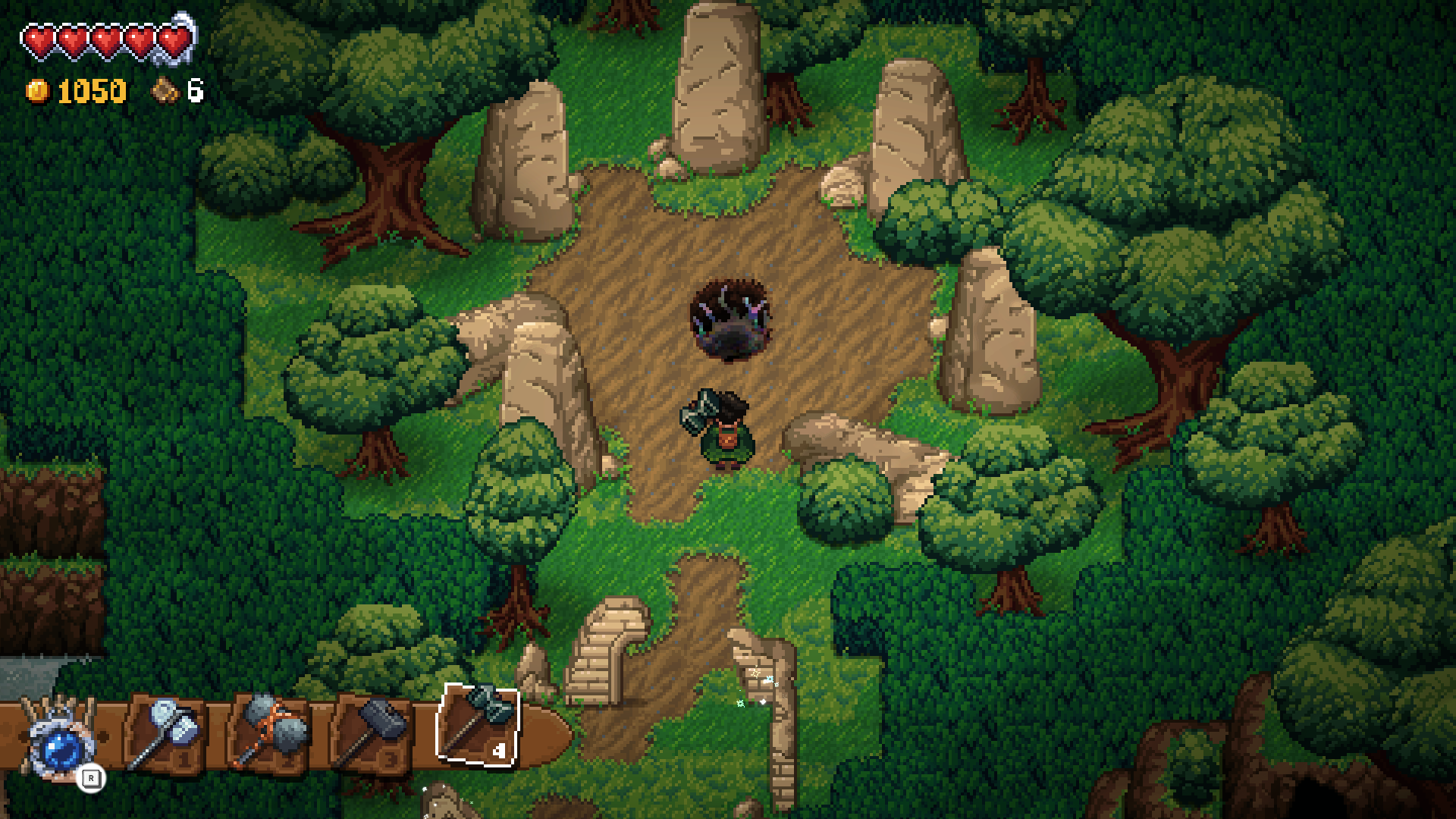 洞窟採掘ゲーム『Glintseeker Island』体験版が配信中_010