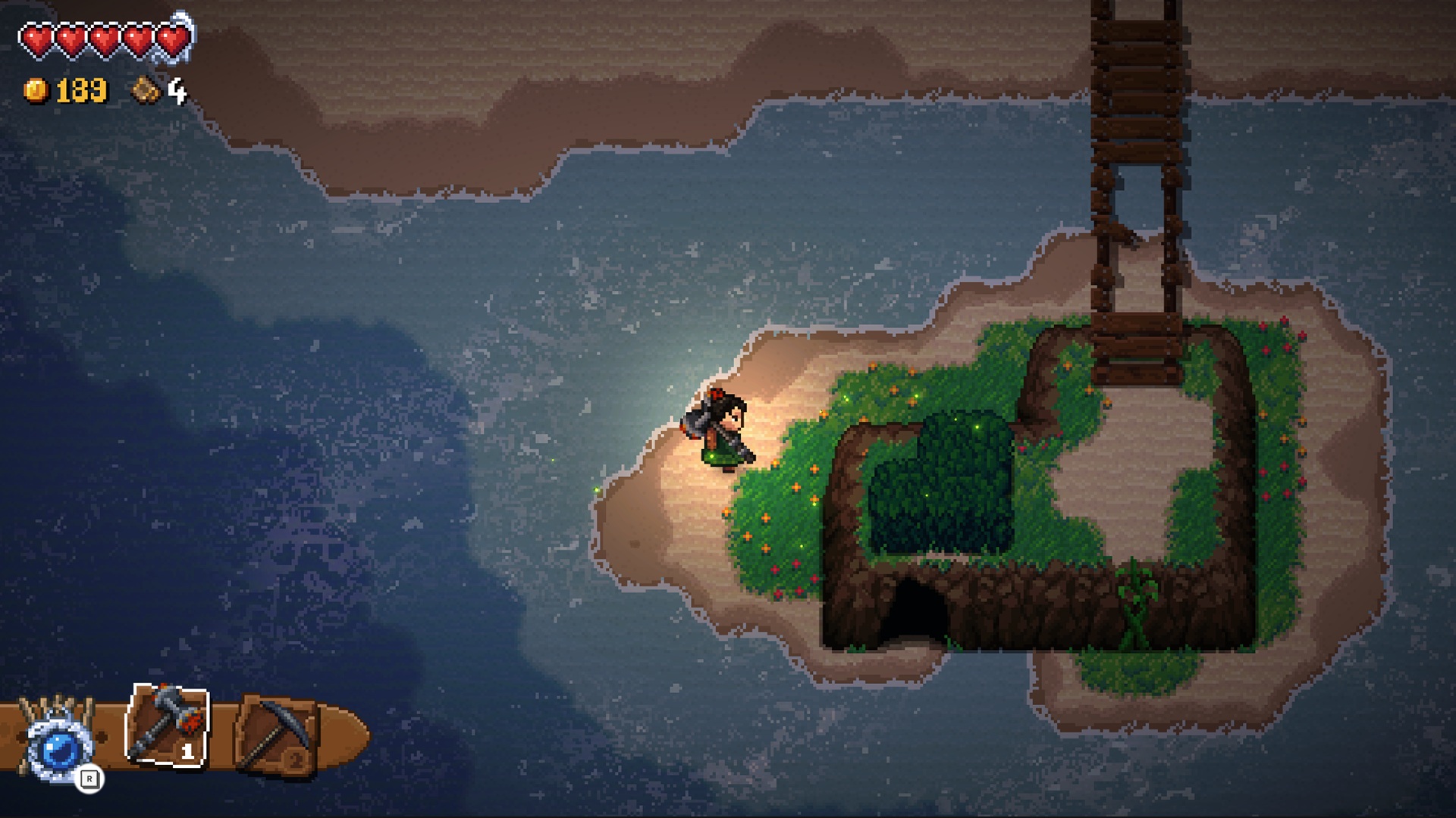 洞窟採掘ゲーム『Glintseeker Island』体験版が配信中_015
