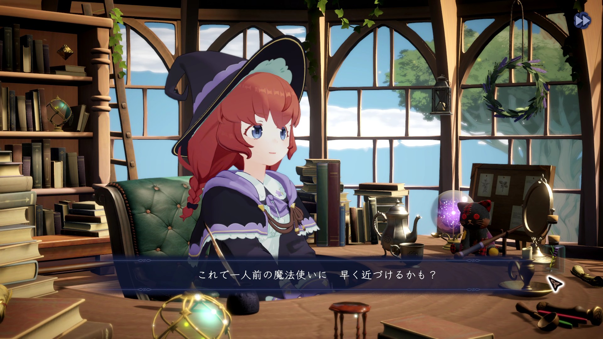 魔法使いの少女と作業できるゲーム『Memory of Memorie : A Chill Story』が7月23日に発売決定_007