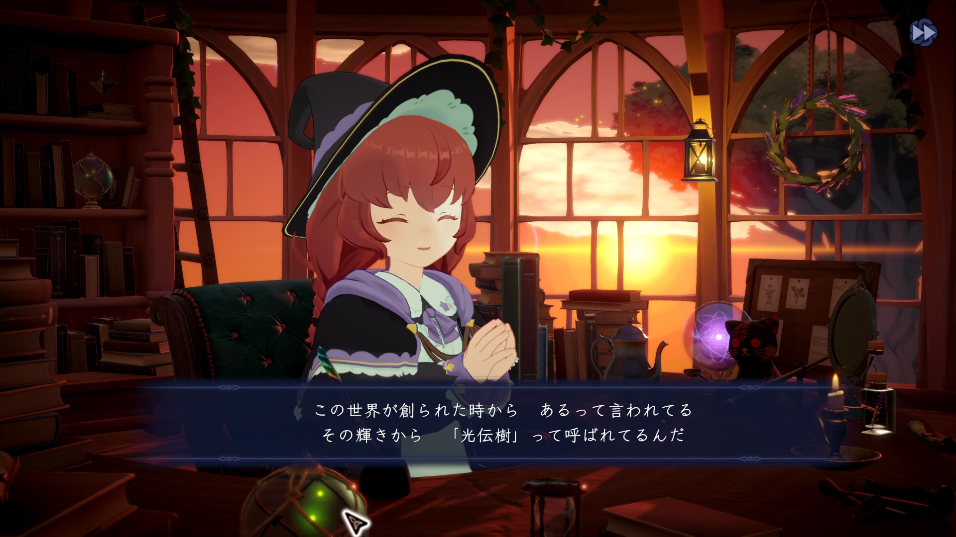 魔法使いの少女と作業できるゲーム『Memory of Memorie : A Chill Story』が7月23日に発売決定_008